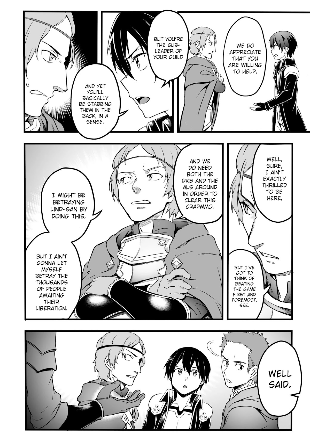 Sword Art Online: Progressive - Kuraki Yuuyami no Scherzo Chapter 11 page 4 - Chapter 11: 011