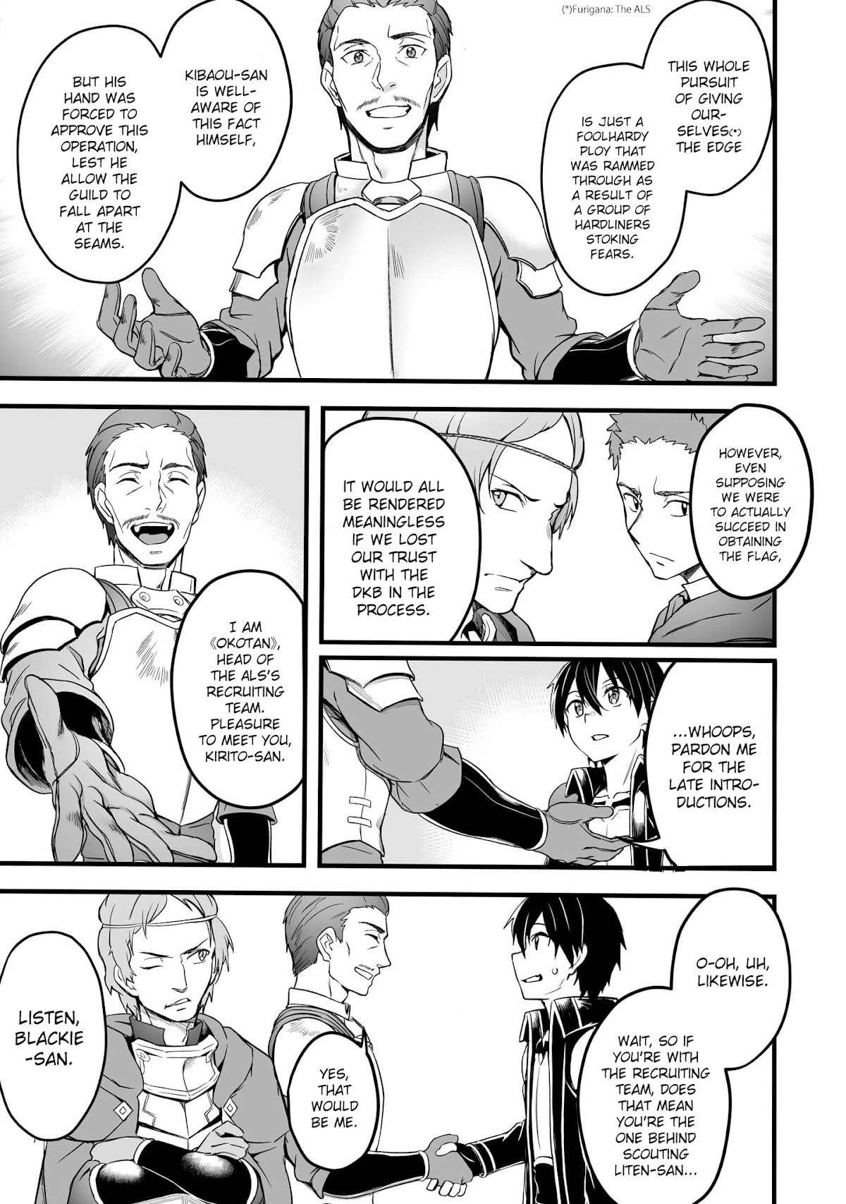 Sword Art Online: Progressive - Kuraki Yuuyami no Scherzo Chapter 11 page 5 - Chapter 11: 011