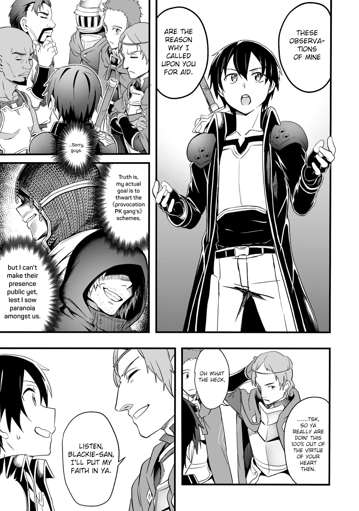 Sword Art Online: Progressive - Kuraki Yuuyami no Scherzo Chapter 11 page 7 - Chapter 11: 011