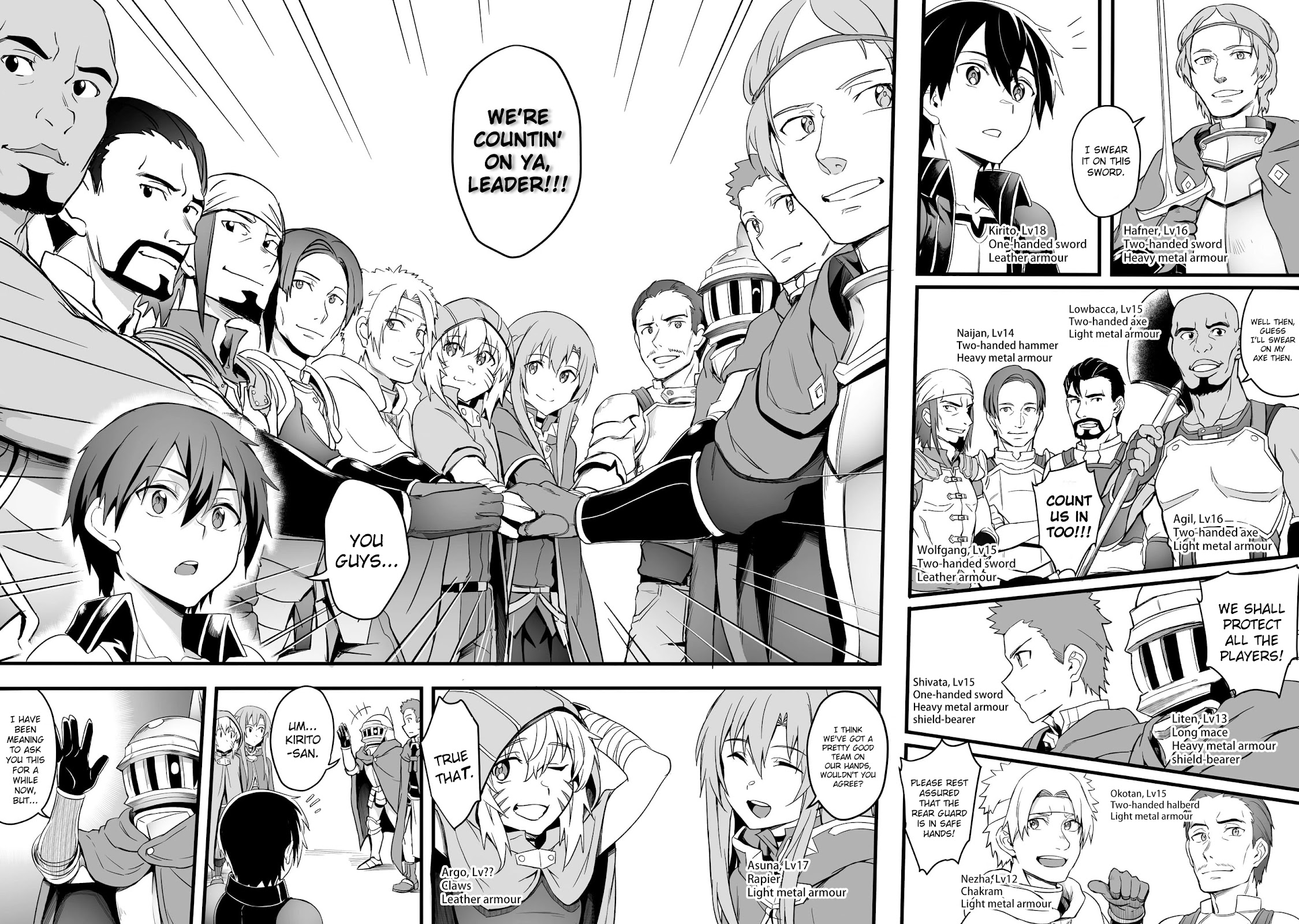 Sword Art Online: Progressive - Kuraki Yuuyami no Scherzo Chapter 11 page 8 - Chapter 11: 011