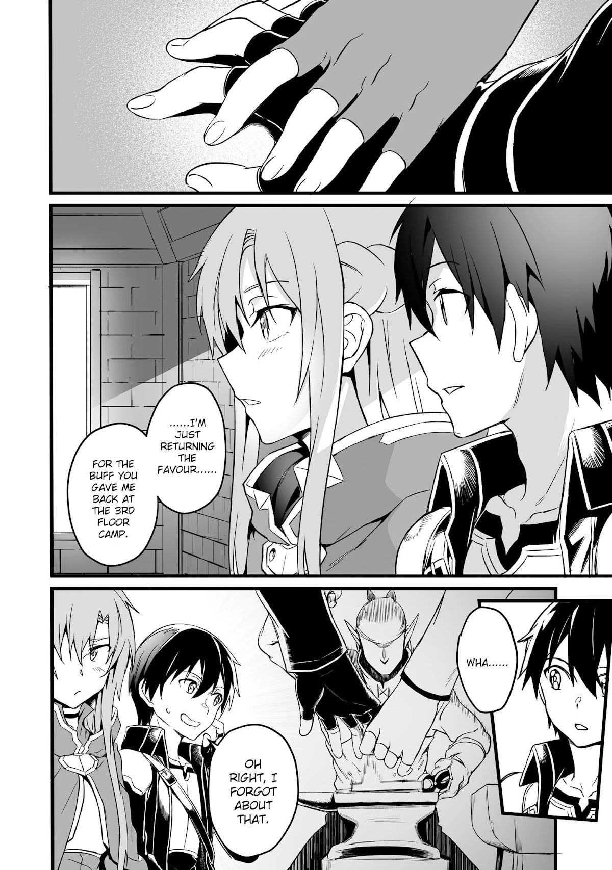 Sword Art Online: Progressive - Kuraki Yuuyami no Scherzo Chapter 12 page 10 - Chapter 12: 012