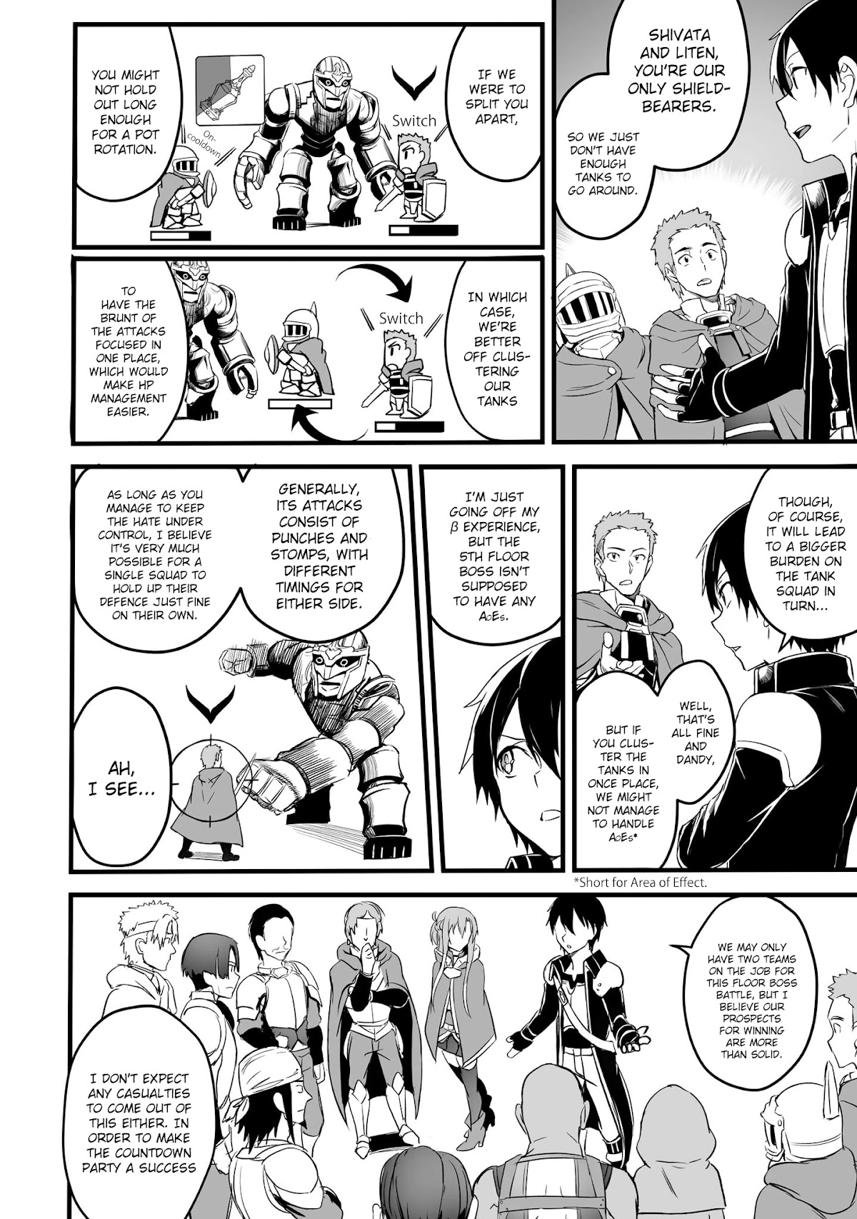Sword Art Online: Progressive - Kuraki Yuuyami no Scherzo Chapter 12 page 12 - Chapter 12: 012