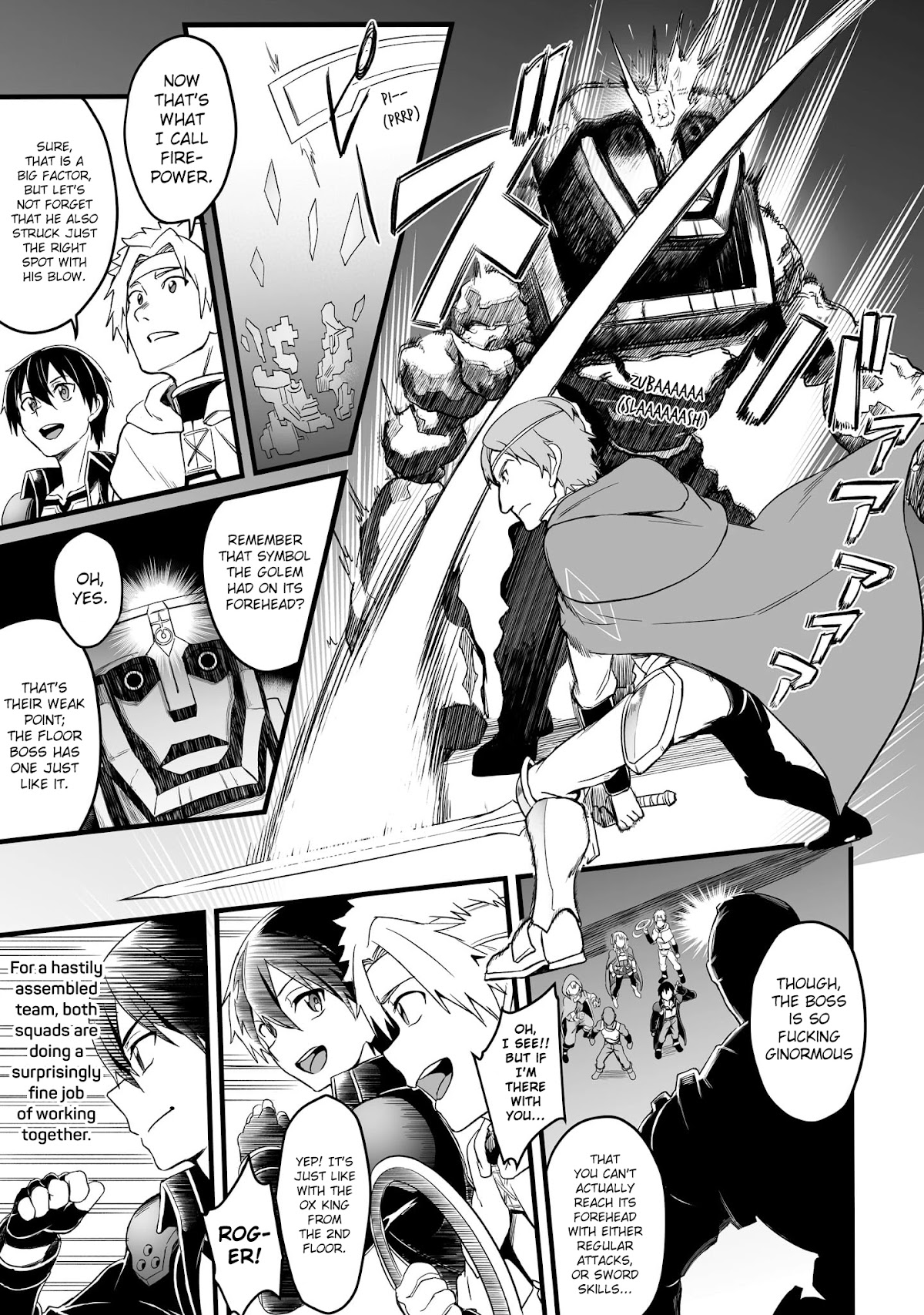 Sword Art Online: Progressive - Kuraki Yuuyami no Scherzo Chapter 12 page 15 - Chapter 12: 012