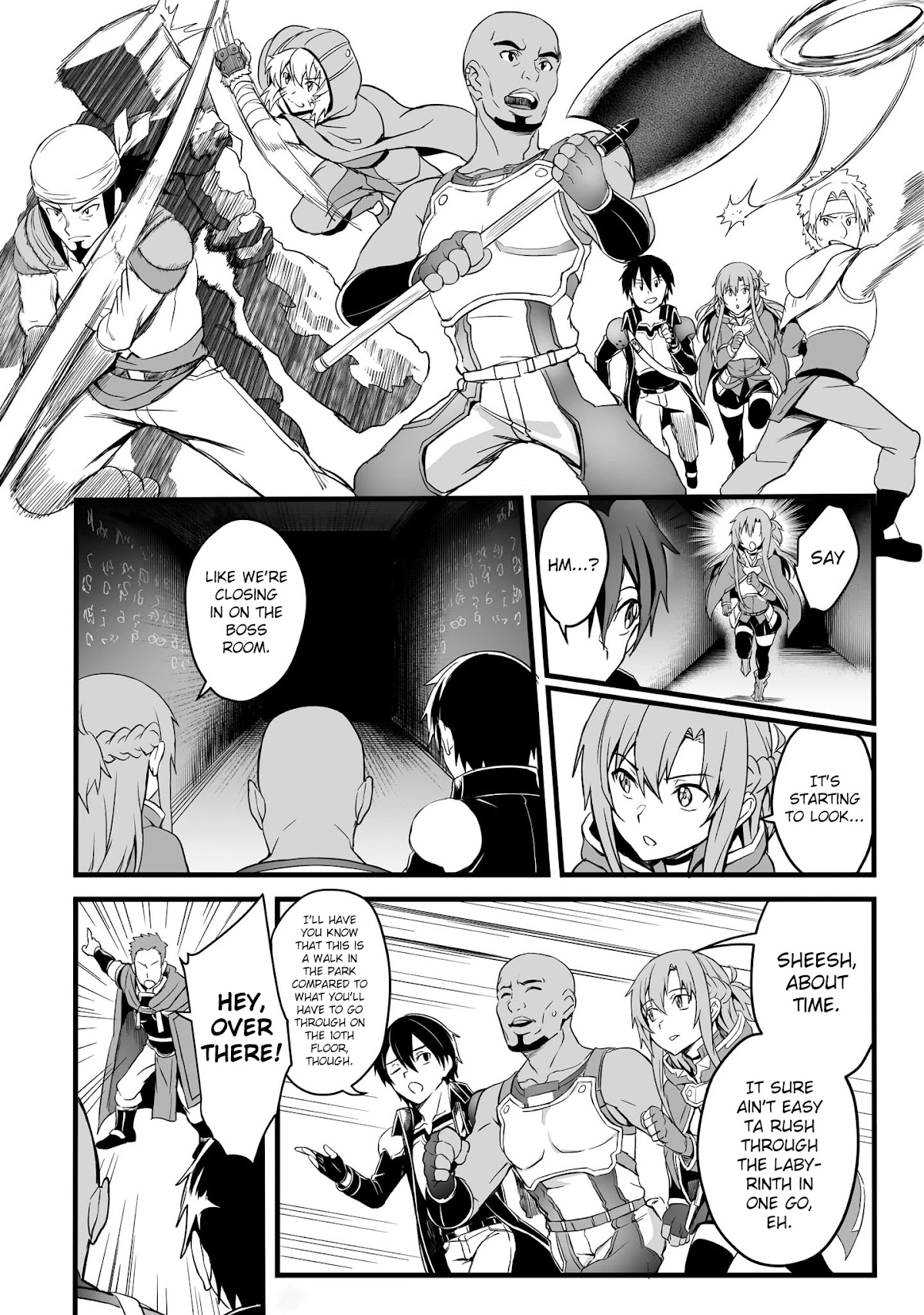 Sword Art Online: Progressive - Kuraki Yuuyami no Scherzo Chapter 12 page 16 - Chapter 12: 012