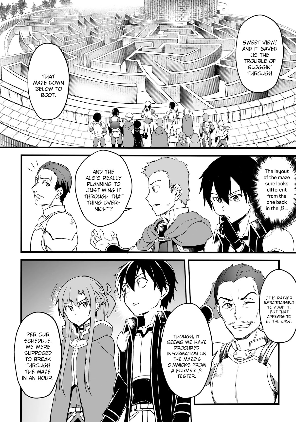 Sword Art Online: Progressive - Kuraki Yuuyami no Scherzo Chapter 12 page 4 - Chapter 12: 012