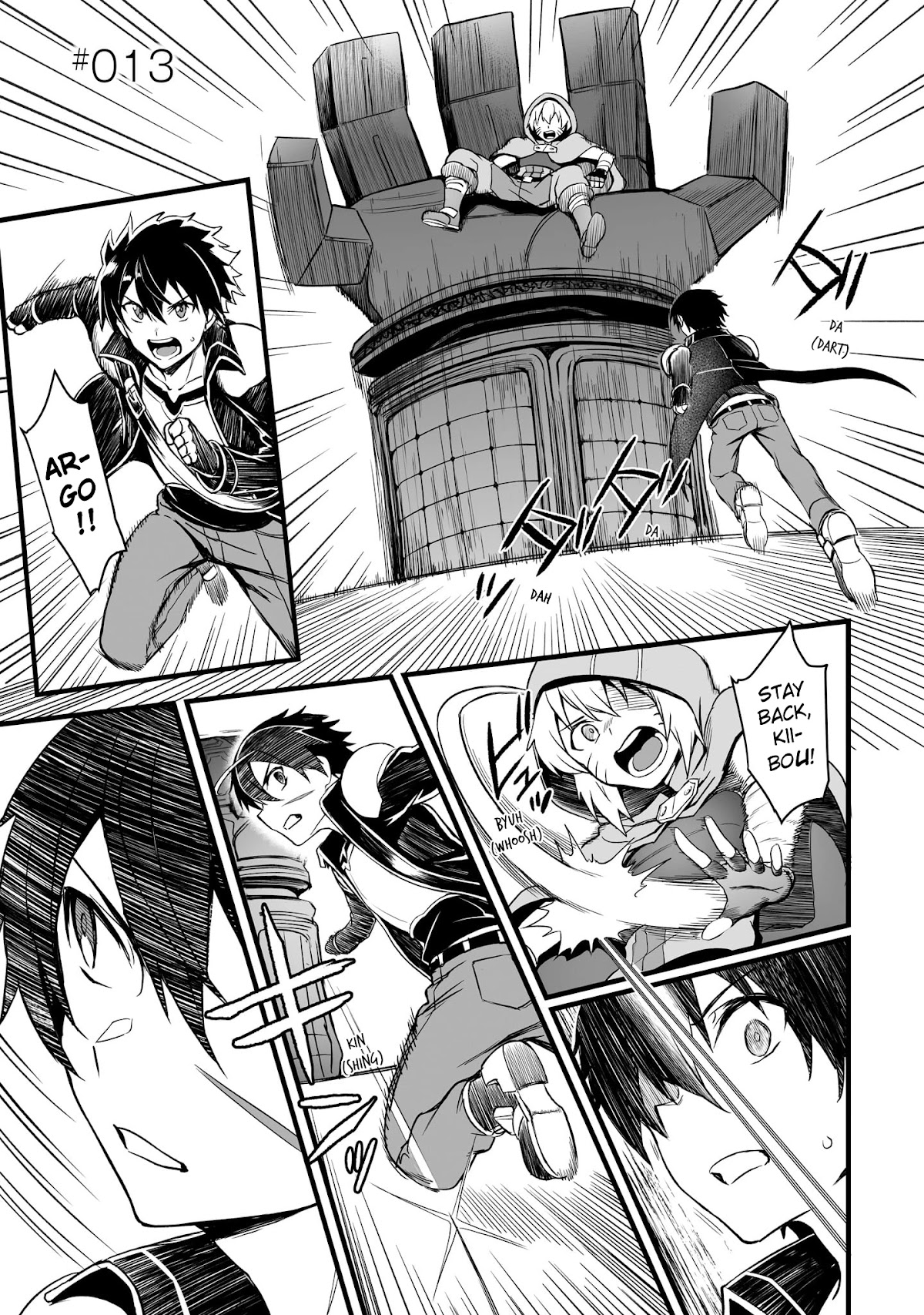 Sword Art Online: Progressive - Kuraki Yuuyami no Scherzo Chapter 13 page 1 - Chapter 13: 013