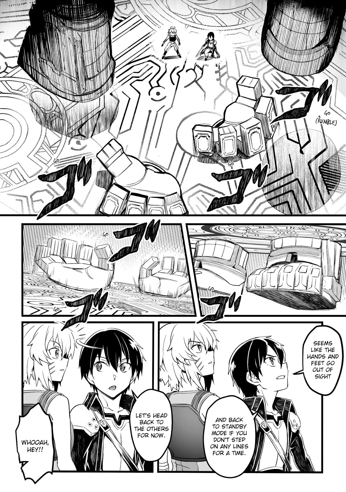 Sword Art Online: Progressive - Kuraki Yuuyami no Scherzo Chapter 13 page 14 - Chapter 13: 013