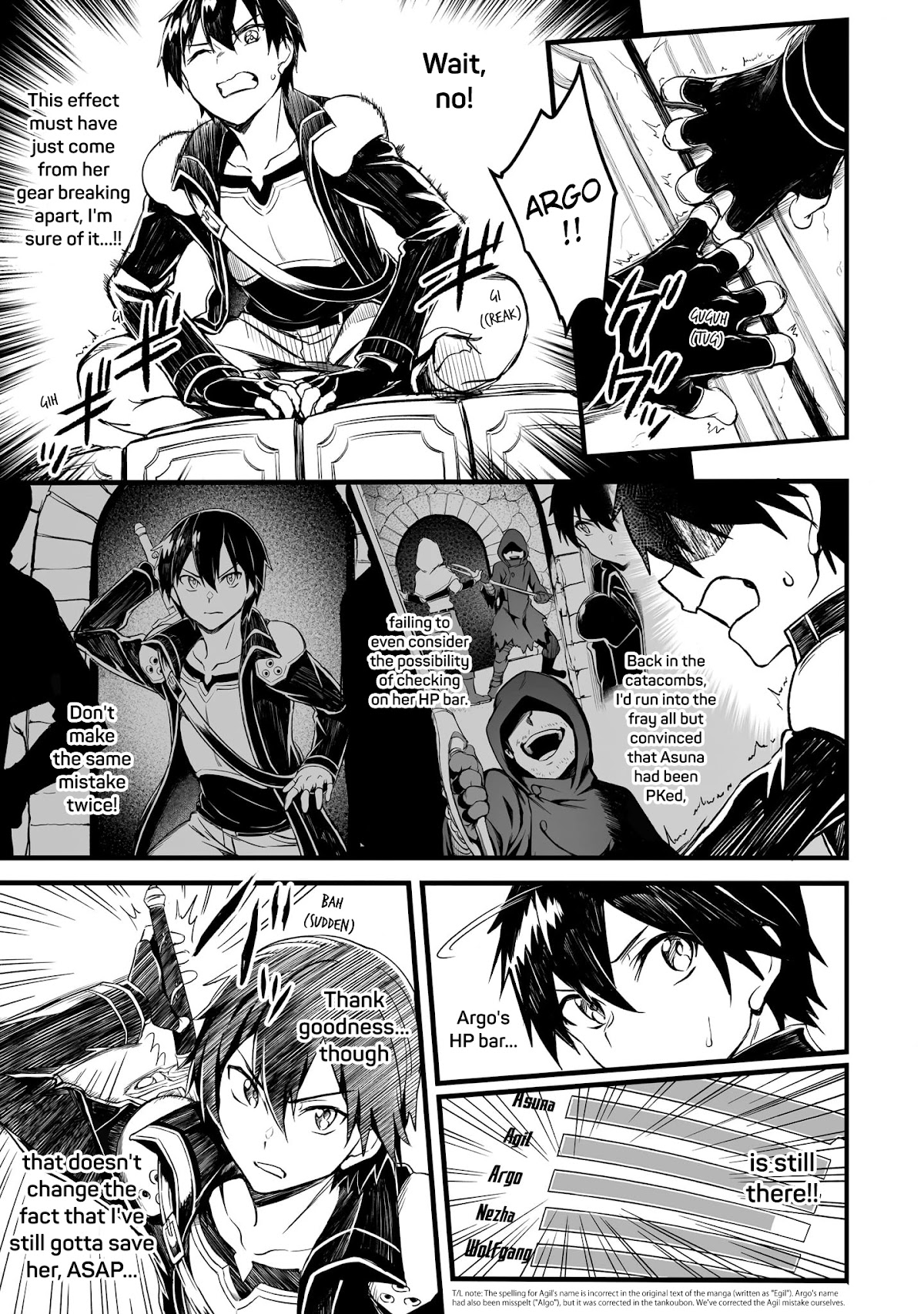 Sword Art Online: Progressive - Kuraki Yuuyami no Scherzo Chapter 13 page 3 - Chapter 13: 013