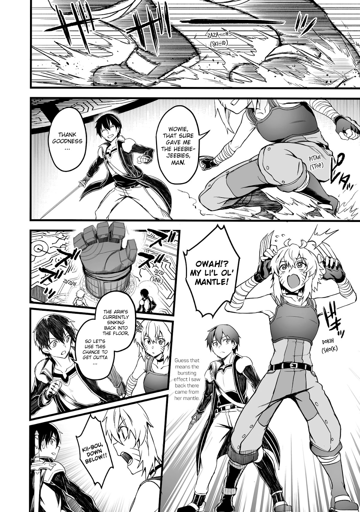 Sword Art Online: Progressive - Kuraki Yuuyami no Scherzo Chapter 13 page 6 - Chapter 13: 013