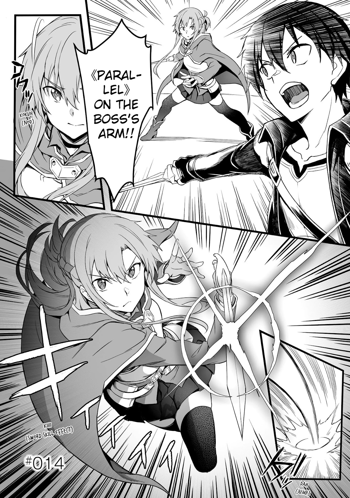 Sword Art Online: Progressive - Kuraki Yuuyami no Scherzo Chapter 14 page 1 - Chapter 14: 014