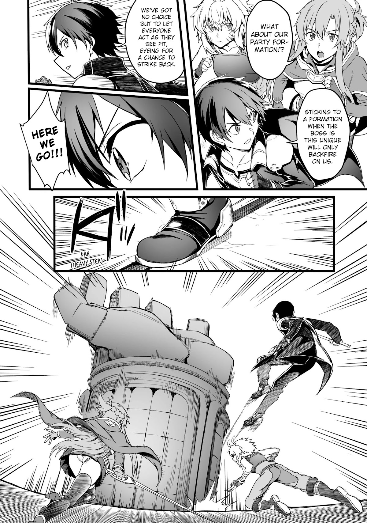Sword Art Online: Progressive - Kuraki Yuuyami no Scherzo Chapter 14 page 13 - Chapter 14: 014