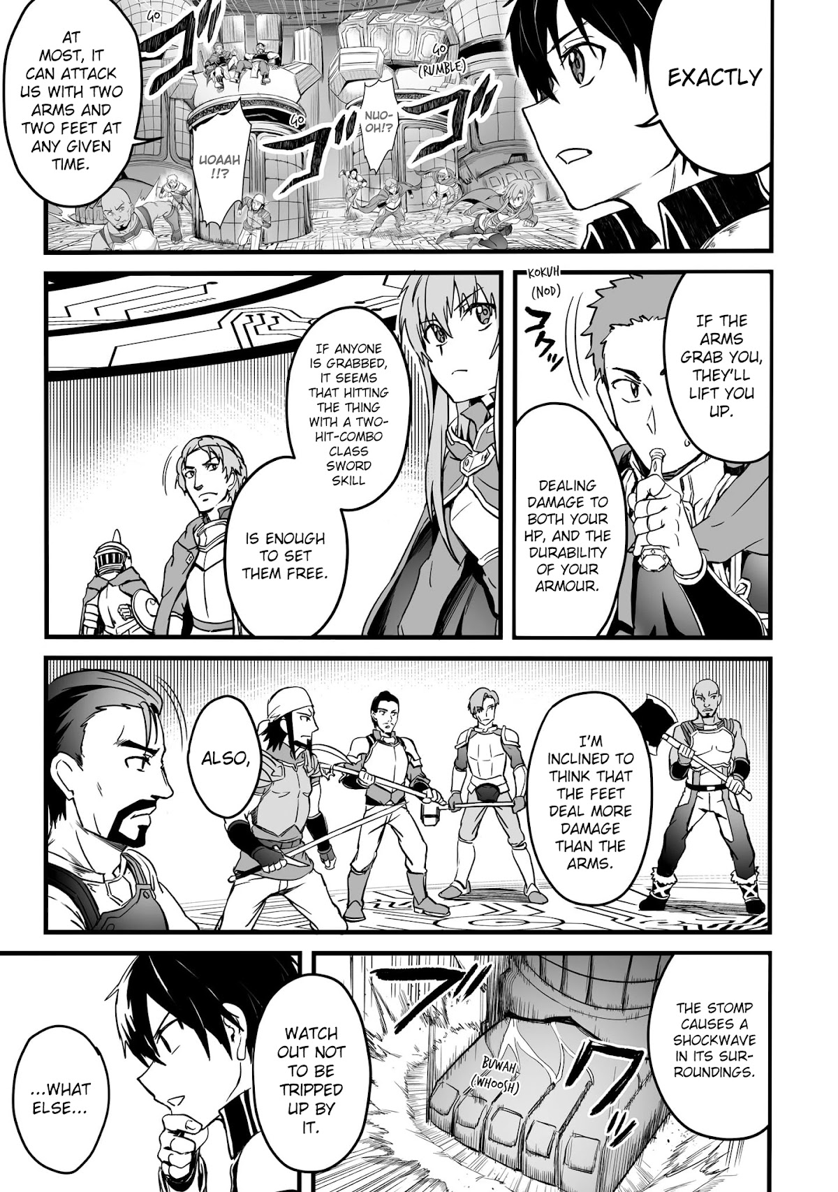 Sword Art Online: Progressive - Kuraki Yuuyami no Scherzo Chapter 14 page 8 - Chapter 14: 014