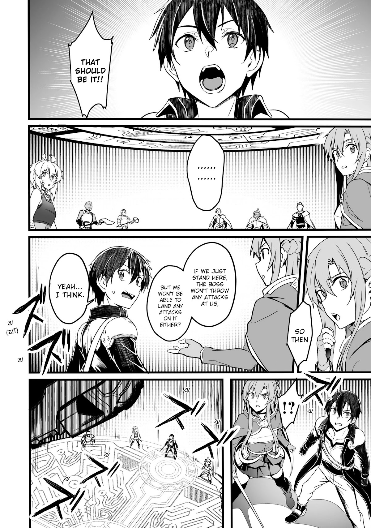Sword Art Online: Progressive - Kuraki Yuuyami no Scherzo Chapter 14 page 9 - Chapter 14: 014