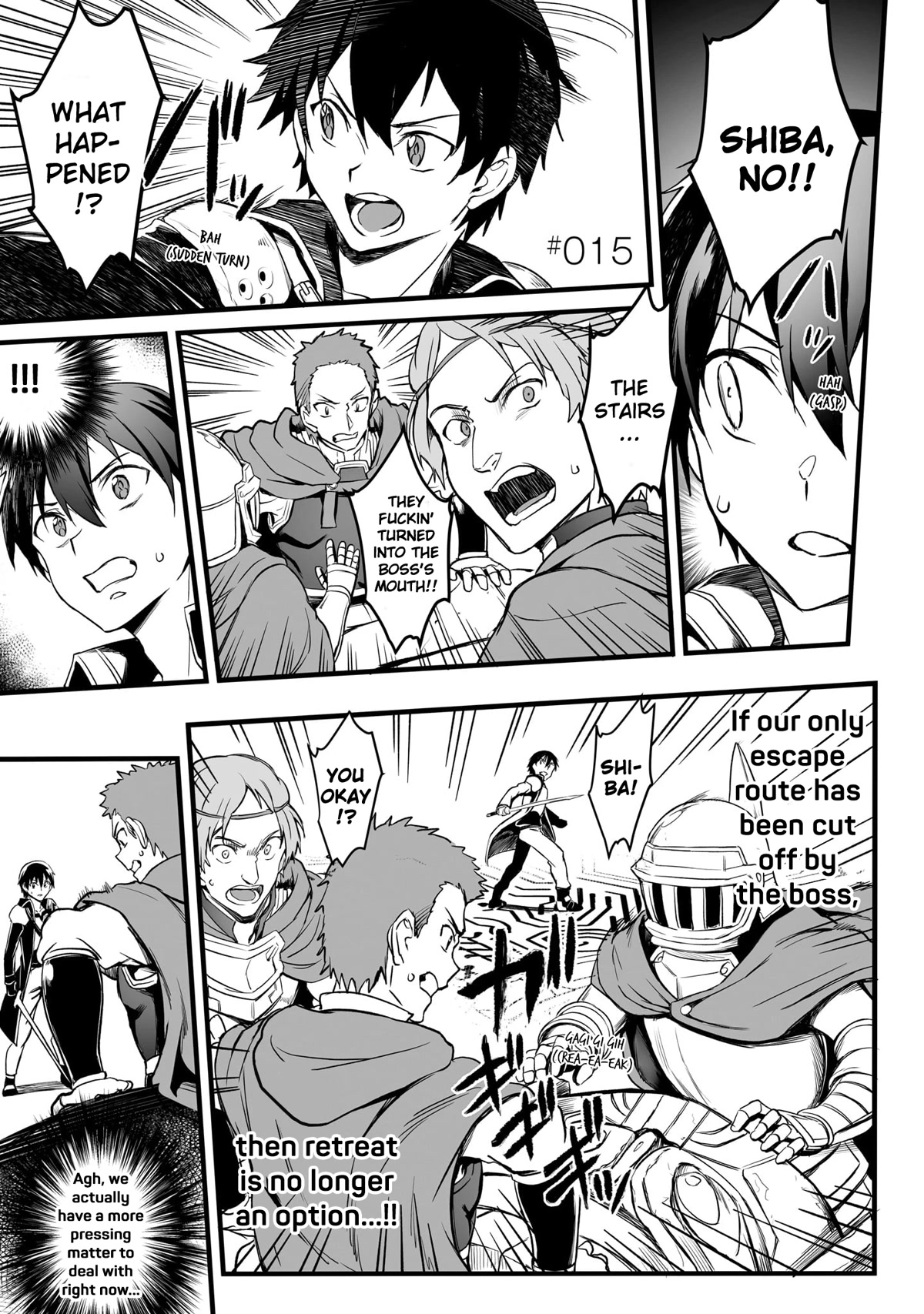 Sword Art Online: Progressive - Kuraki Yuuyami no Scherzo Chapter 15 page 1 - Chapter 15: 015