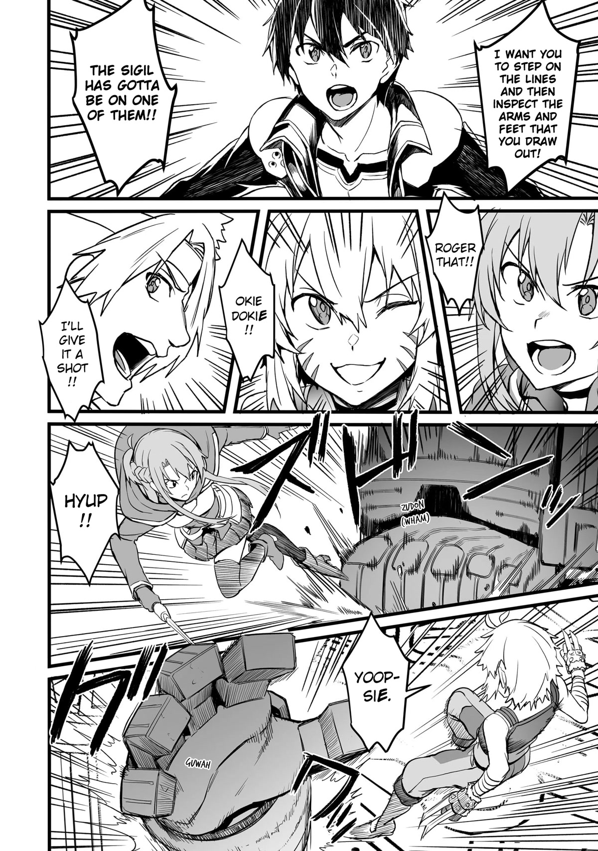 Sword Art Online: Progressive - Kuraki Yuuyami no Scherzo Chapter 15 page 12 - Chapter 15: 015