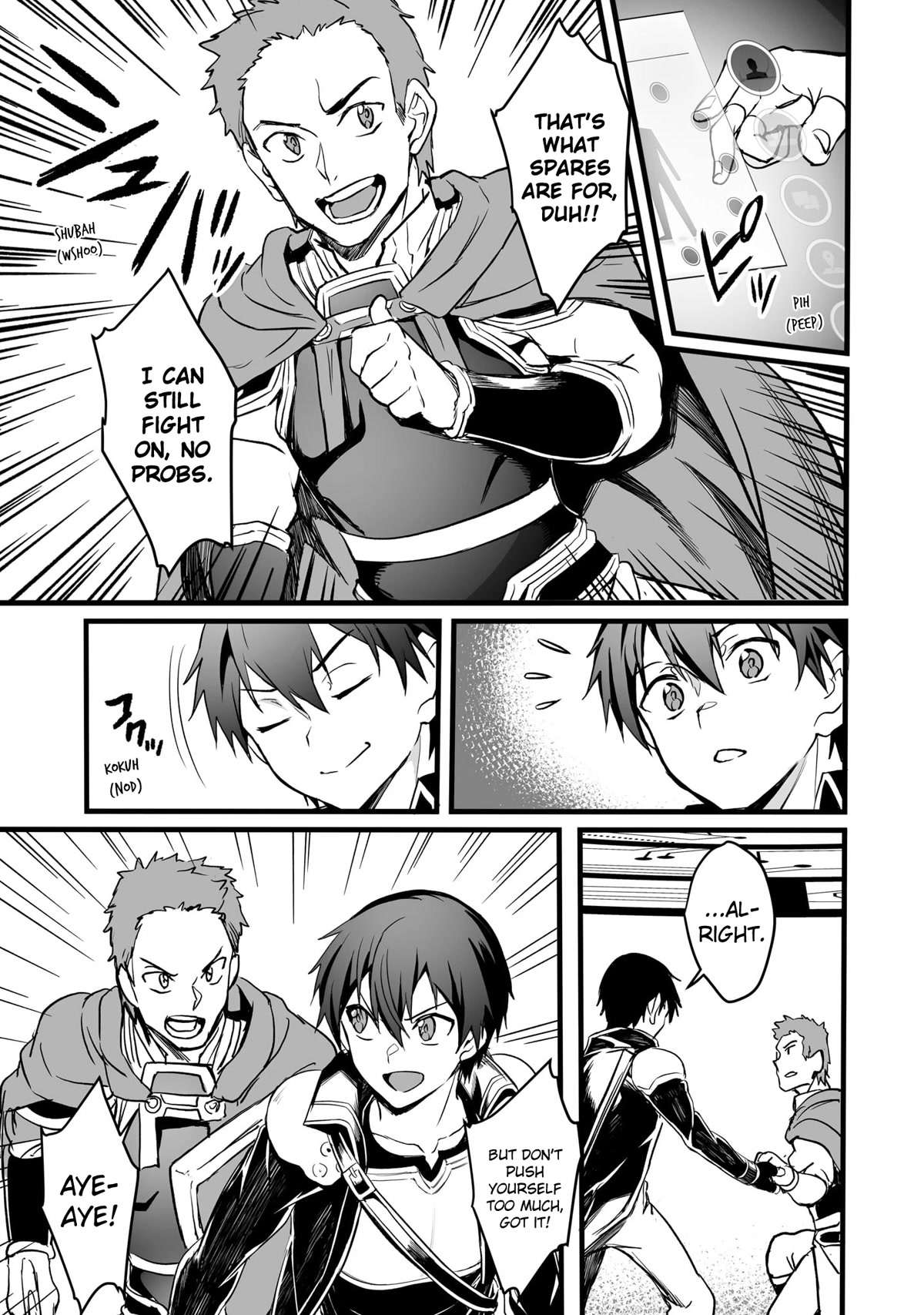 Sword Art Online: Progressive - Kuraki Yuuyami no Scherzo Chapter 15 page 19 - Chapter 15: 015