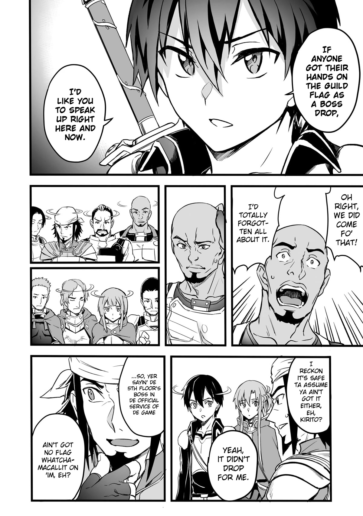 Sword Art Online: Progressive - Kuraki Yuuyami no Scherzo Chapter 17 page 10 - Chapter 17