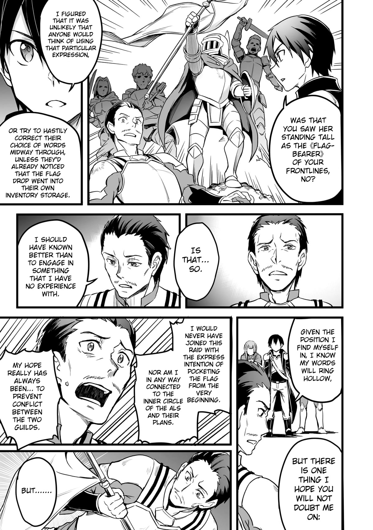 Sword Art Online: Progressive - Kuraki Yuuyami no Scherzo Chapter 17 page 19 - Chapter 17
