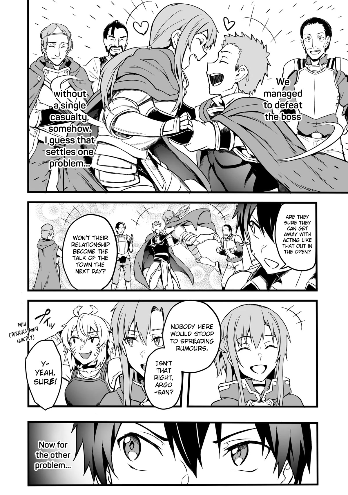 Sword Art Online: Progressive - Kuraki Yuuyami no Scherzo Chapter 17 page 4 - Chapter 17