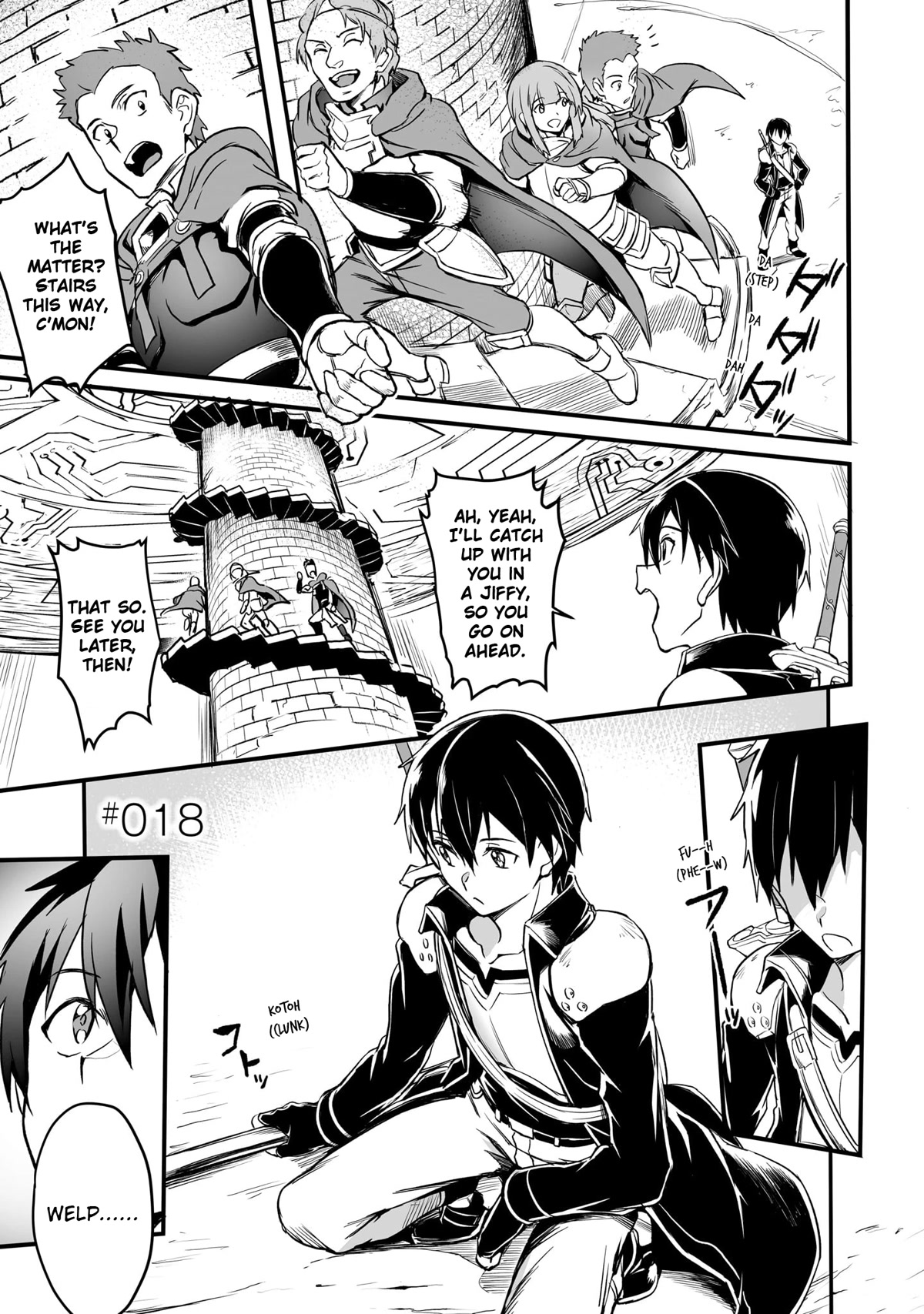 Sword Art Online: Progressive - Kuraki Yuuyami no Scherzo Chapter 18 page 1 - Chapter 18