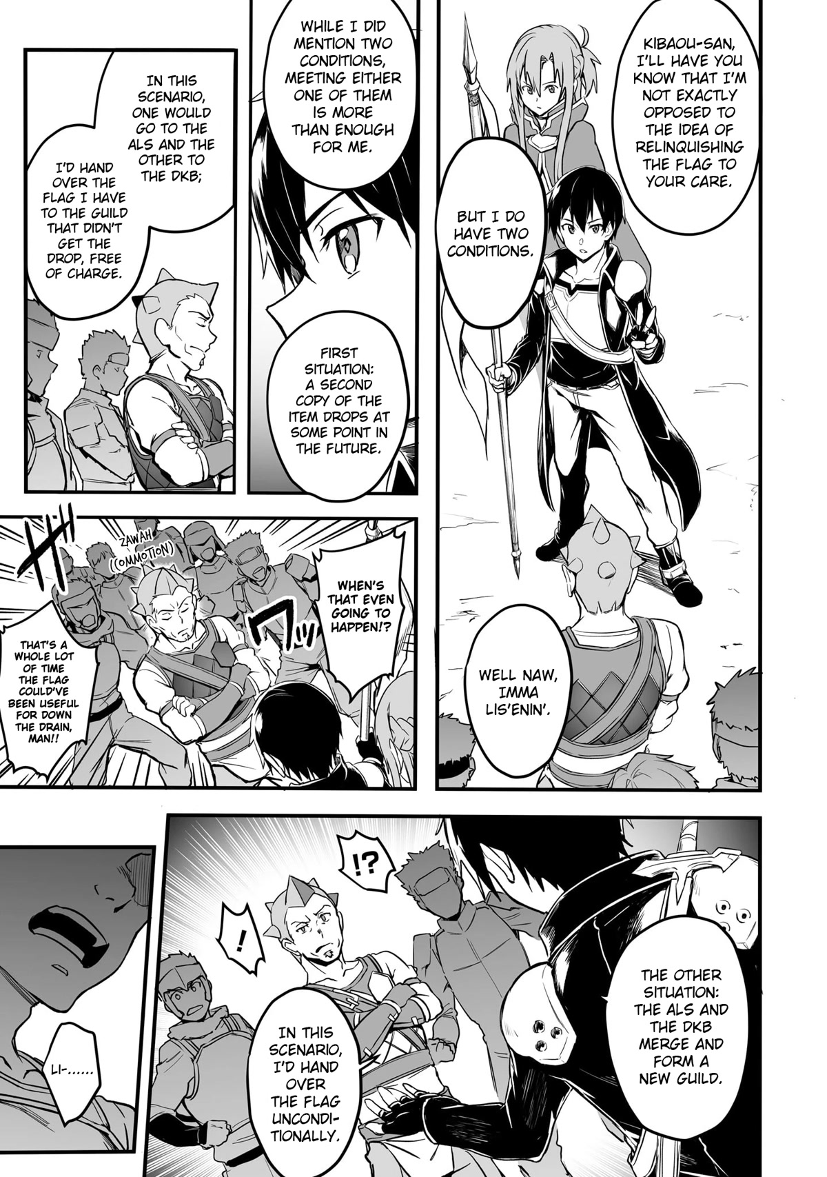 Sword Art Online: Progressive - Kuraki Yuuyami no Scherzo Chapter 18 page 11 - Chapter 18