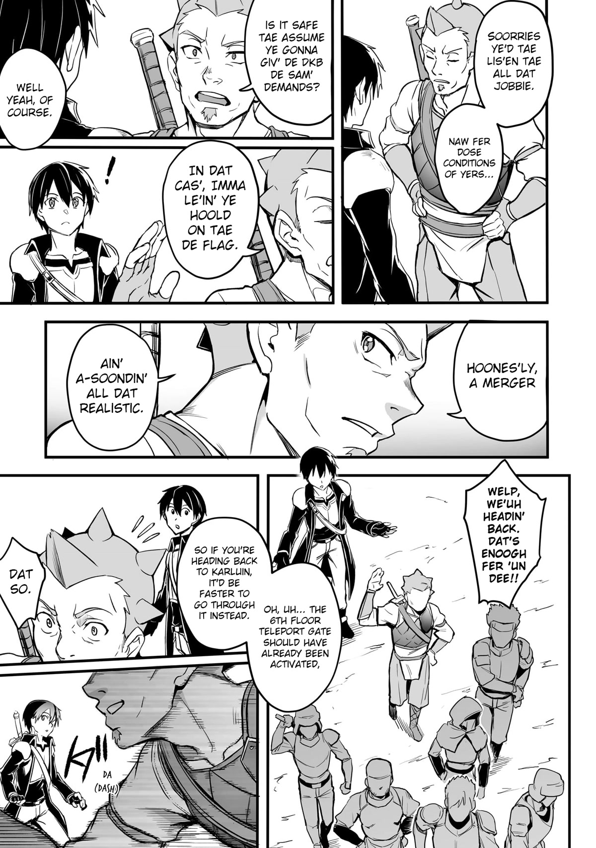 Sword Art Online: Progressive - Kuraki Yuuyami no Scherzo Chapter 18 page 15 - Chapter 18