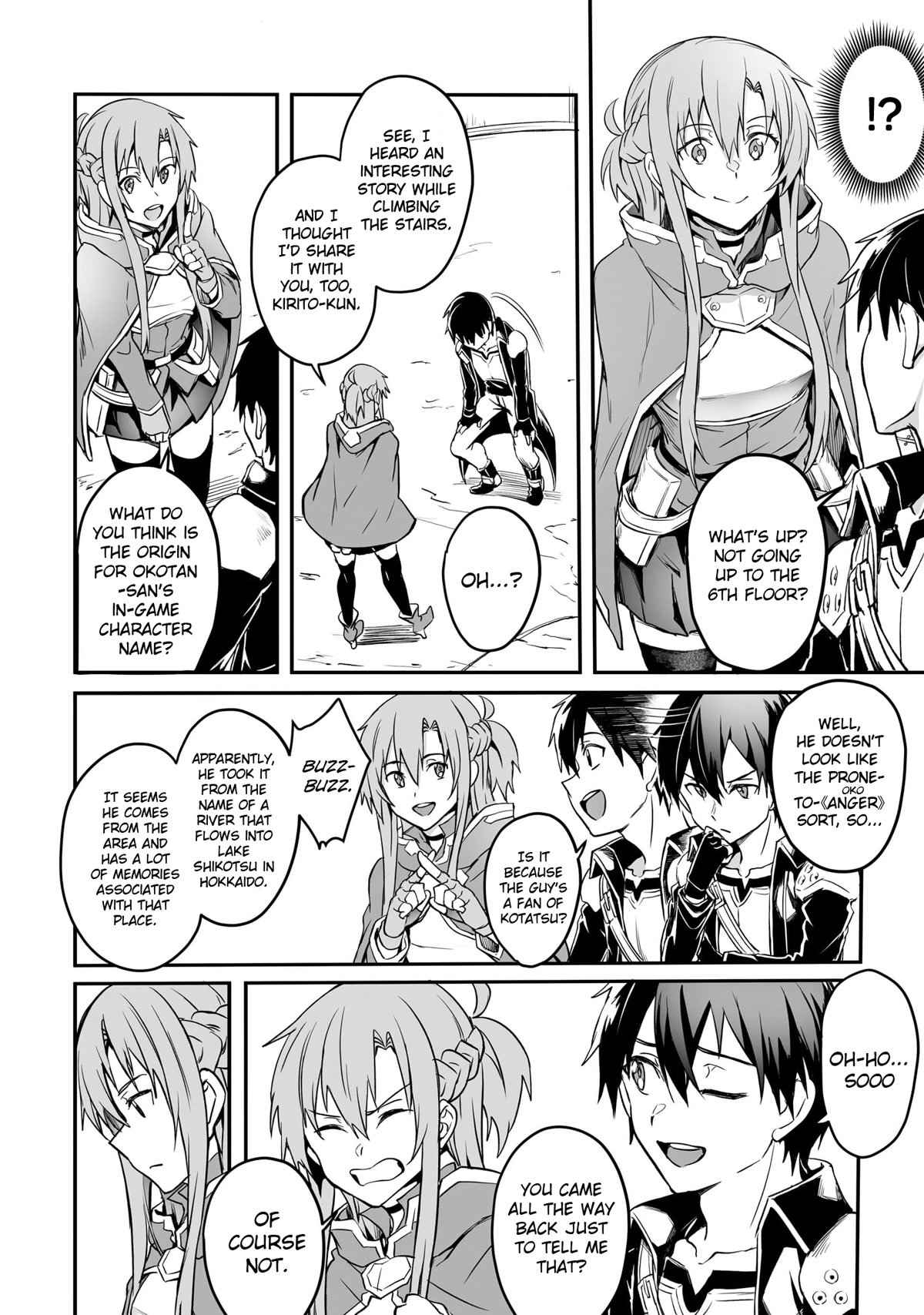 Sword Art Online: Progressive - Kuraki Yuuyami no Scherzo Chapter 18 page 4 - Chapter 18