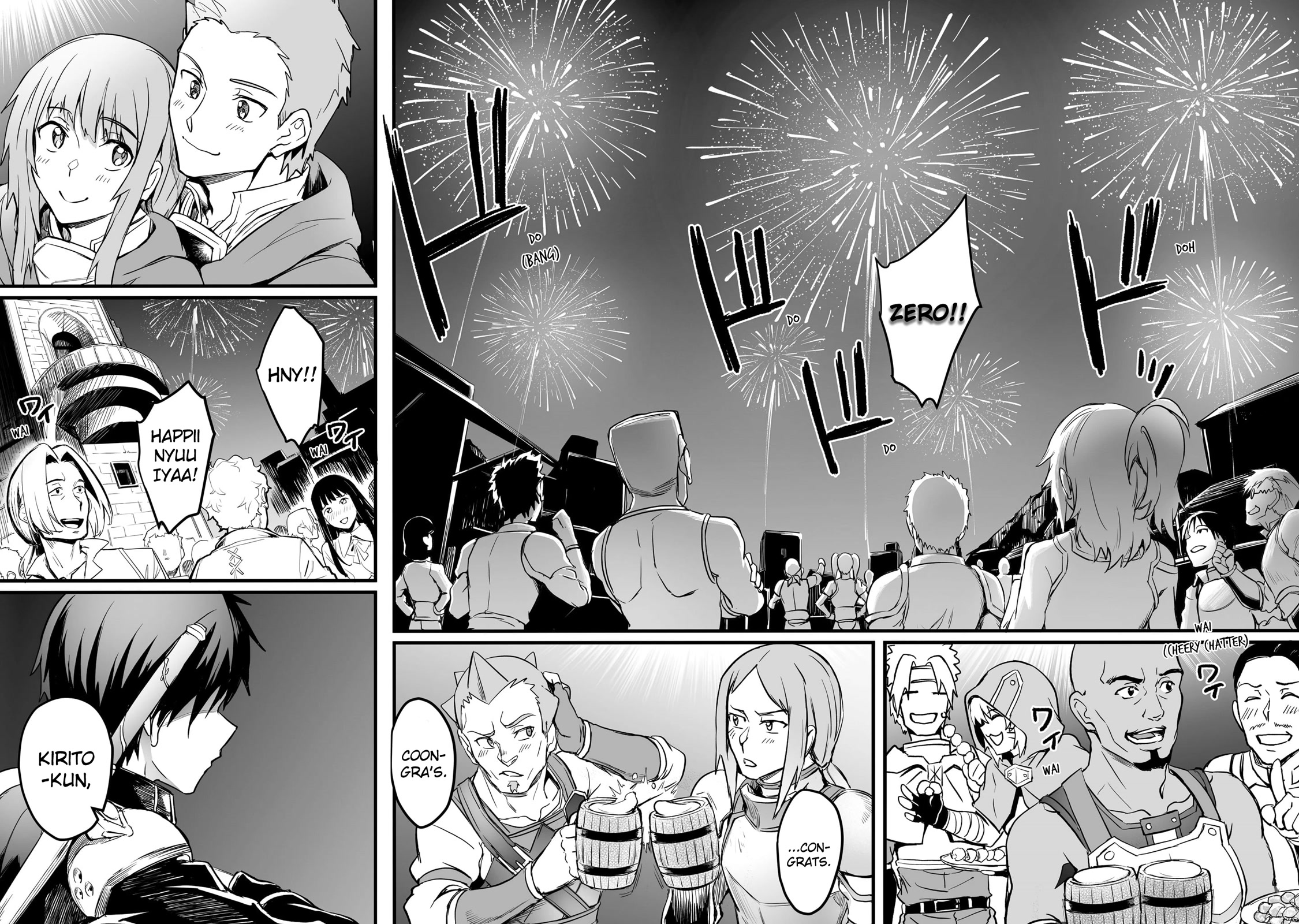 Sword Art Online: Progressive - Kuraki Yuuyami no Scherzo Chapter 19 page 2 - Chapter 19: Final Chapter [END]