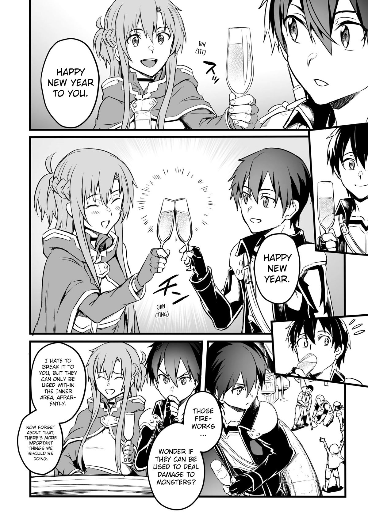 Sword Art Online: Progressive - Kuraki Yuuyami no Scherzo Chapter 19 page 3 - Chapter 19: Final Chapter [END]