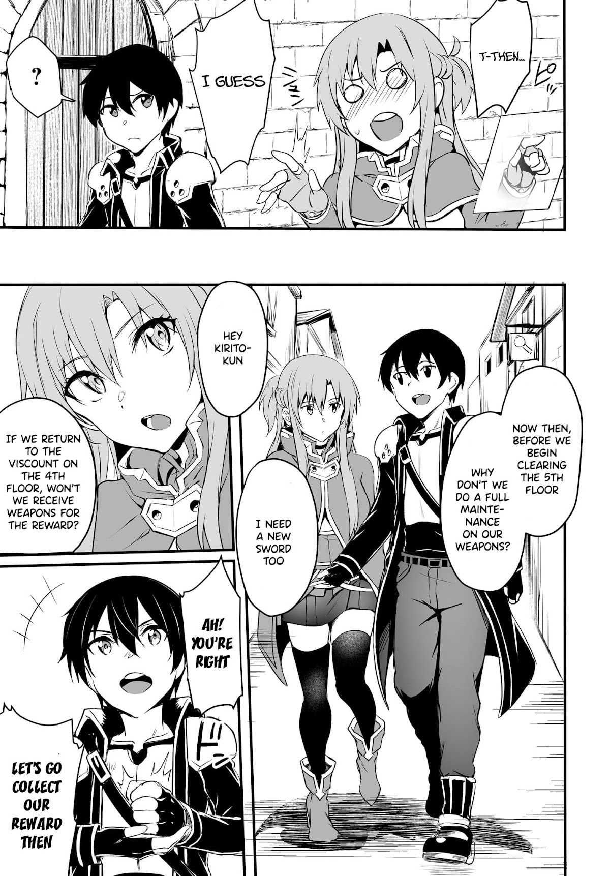 Sword Art Online: Progressive - Kuraki Yuuyami no Scherzo Chapter 2 page 16 - Chapter 2