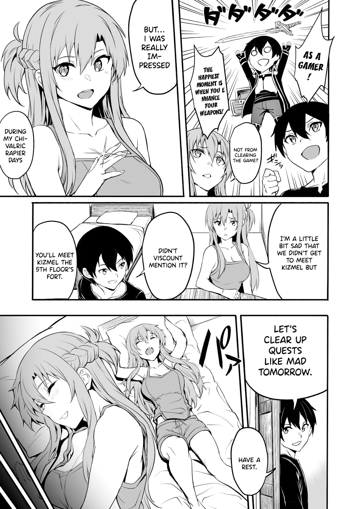 Sword Art Online: Progressive - Kuraki Yuuyami no Scherzo Chapter 2 page 18 - Chapter 2