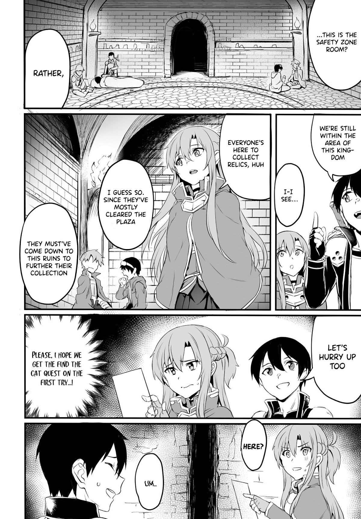 Sword Art Online: Progressive - Kuraki Yuuyami no Scherzo Chapter 2 page 23 - Chapter 2