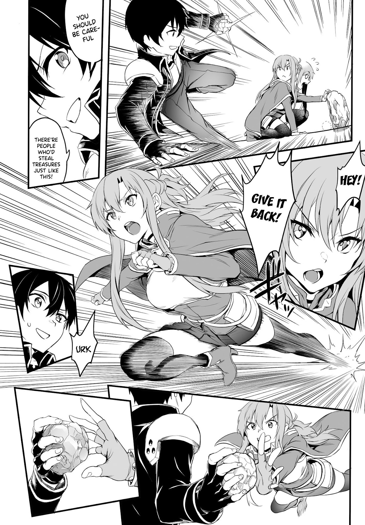 Sword Art Online: Progressive - Kuraki Yuuyami no Scherzo Chapter 2 page 3 - Chapter 2