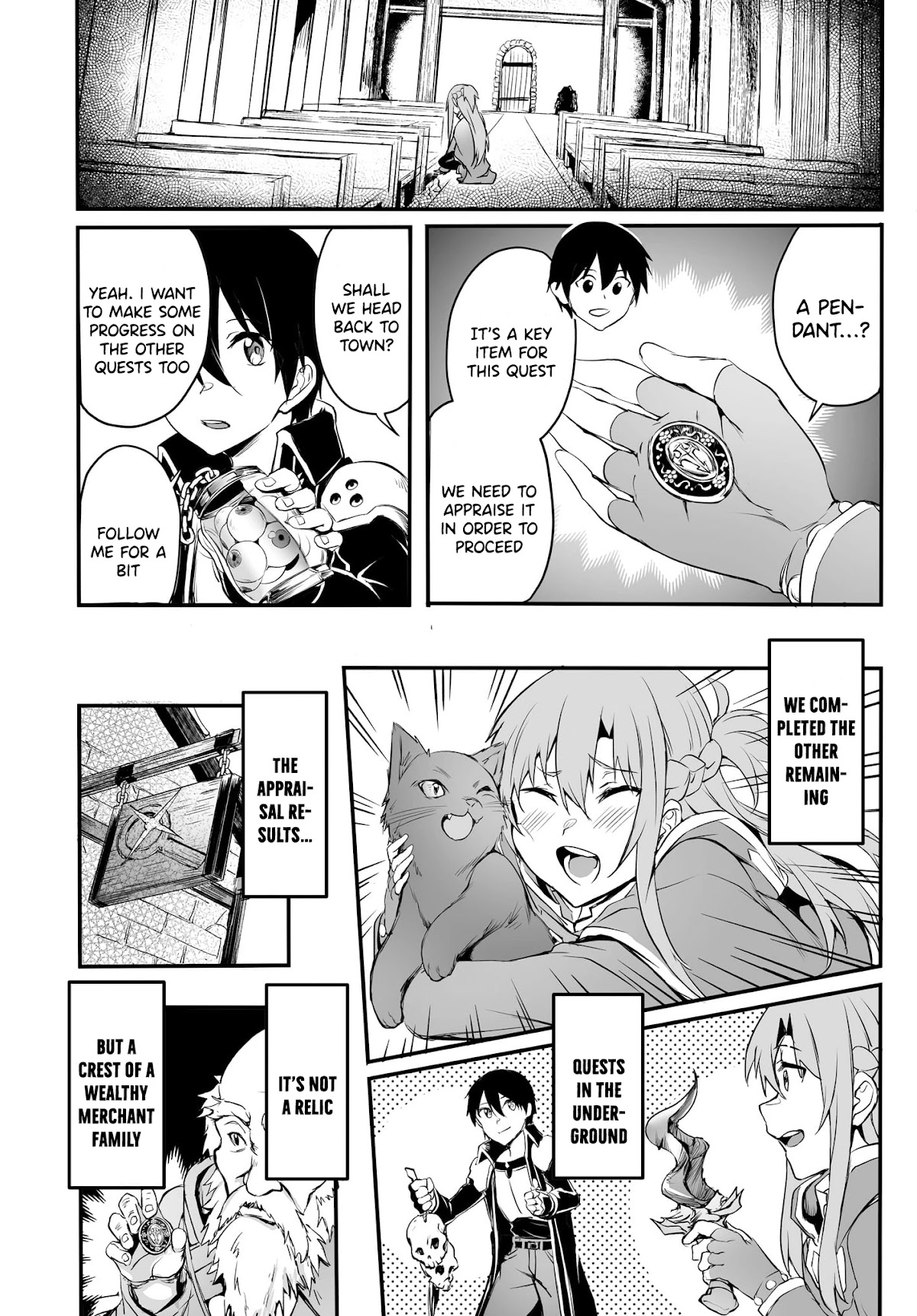 Sword Art Online: Progressive - Kuraki Yuuyami no Scherzo Chapter 3 page 11 - Chapter 3