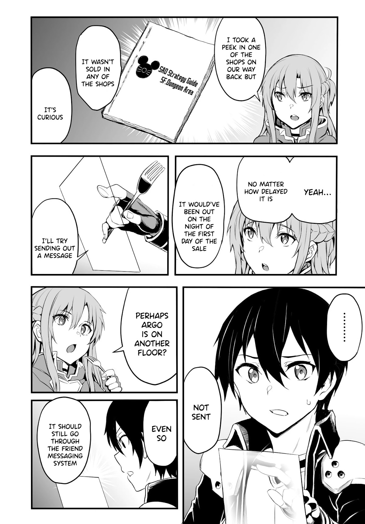 Sword Art Online: Progressive - Kuraki Yuuyami no Scherzo Chapter 3 page 15 - Chapter 3