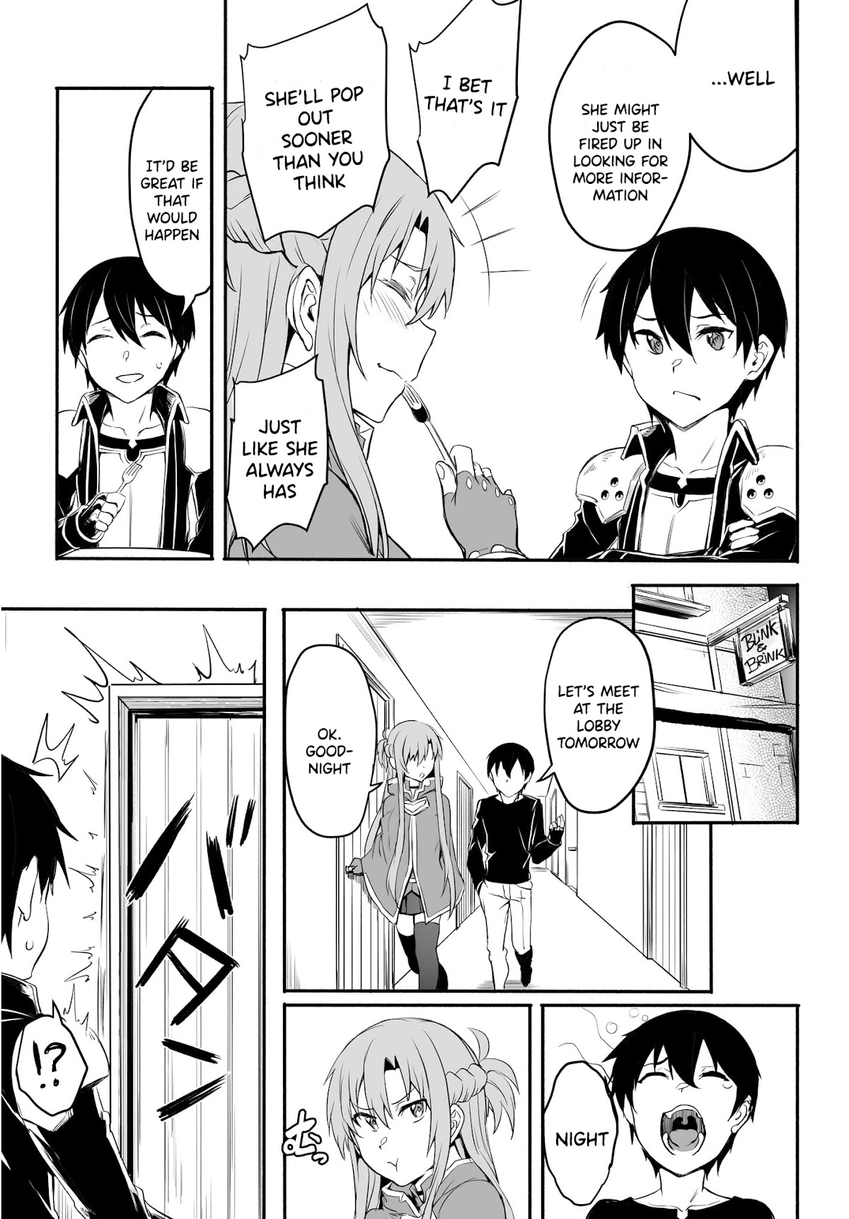 Sword Art Online: Progressive - Kuraki Yuuyami no Scherzo Chapter 3 page 18 - Chapter 3