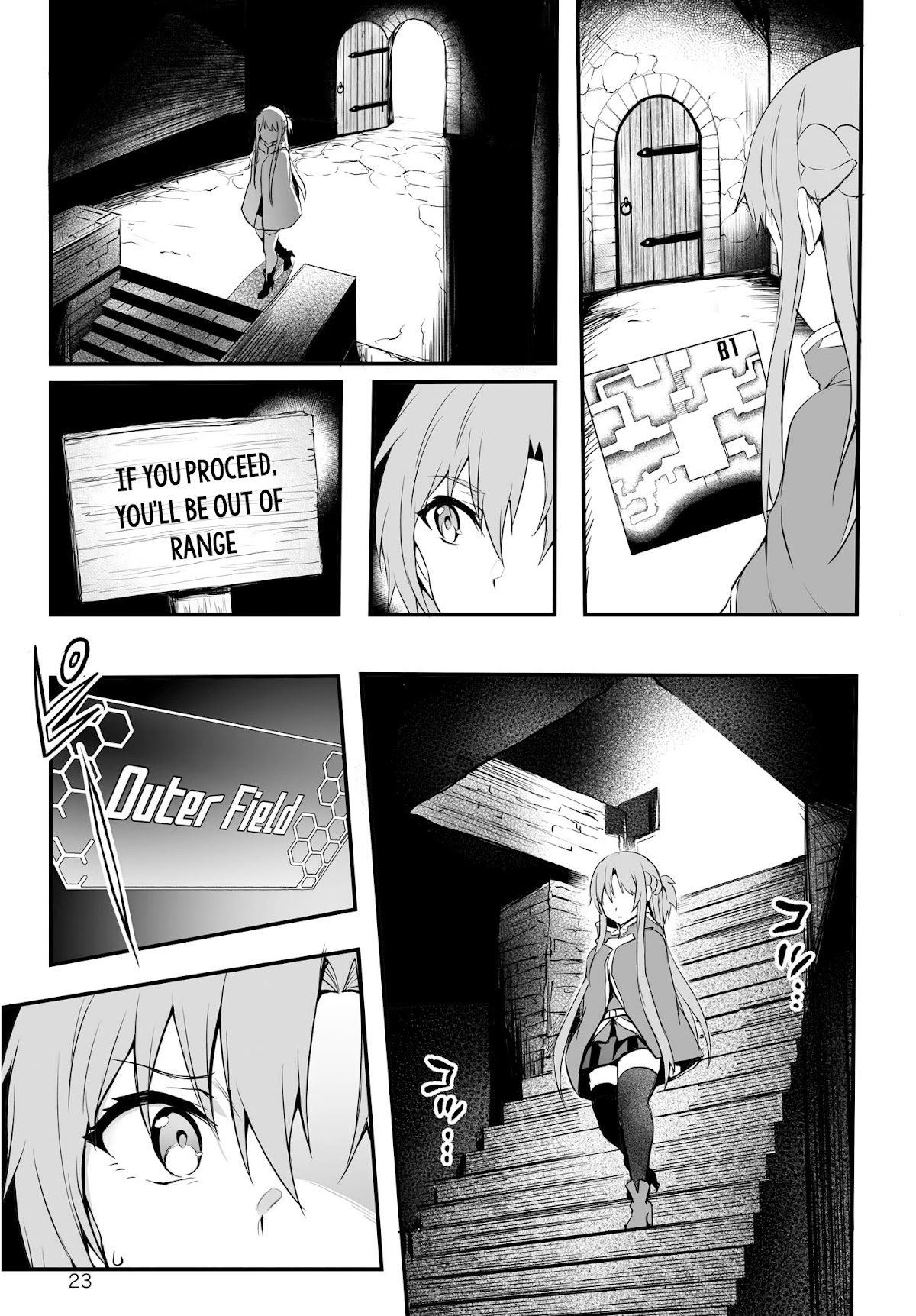 Sword Art Online: Progressive - Kuraki Yuuyami no Scherzo Chapter 3 page 24 - Chapter 3