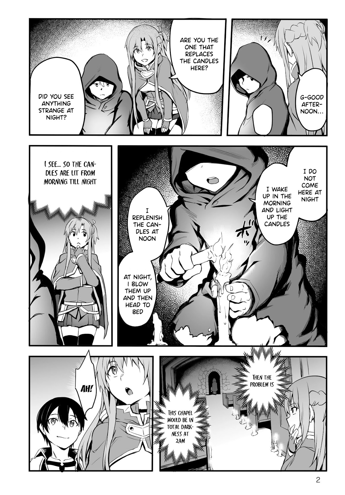 Sword Art Online: Progressive - Kuraki Yuuyami no Scherzo Chapter 3 page 3 - Chapter 3