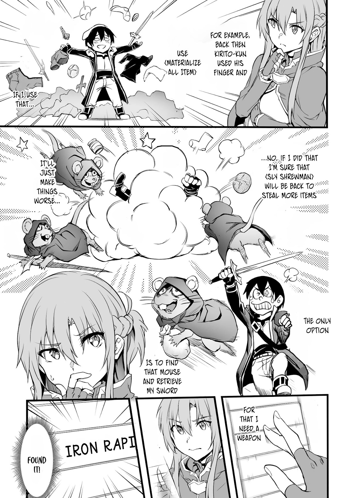 Sword Art Online: Progressive - Kuraki Yuuyami no Scherzo Chapter 4 page 10 - Chapter 4