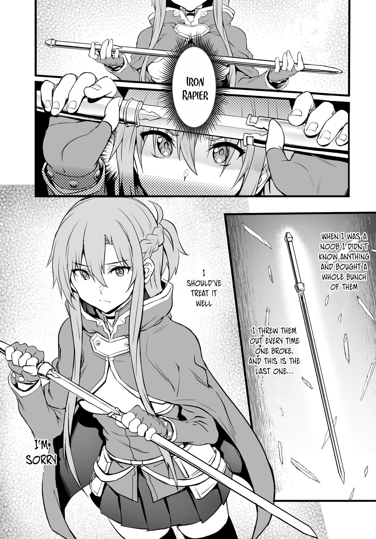 Sword Art Online: Progressive - Kuraki Yuuyami no Scherzo Chapter 4 page 11 - Chapter 4