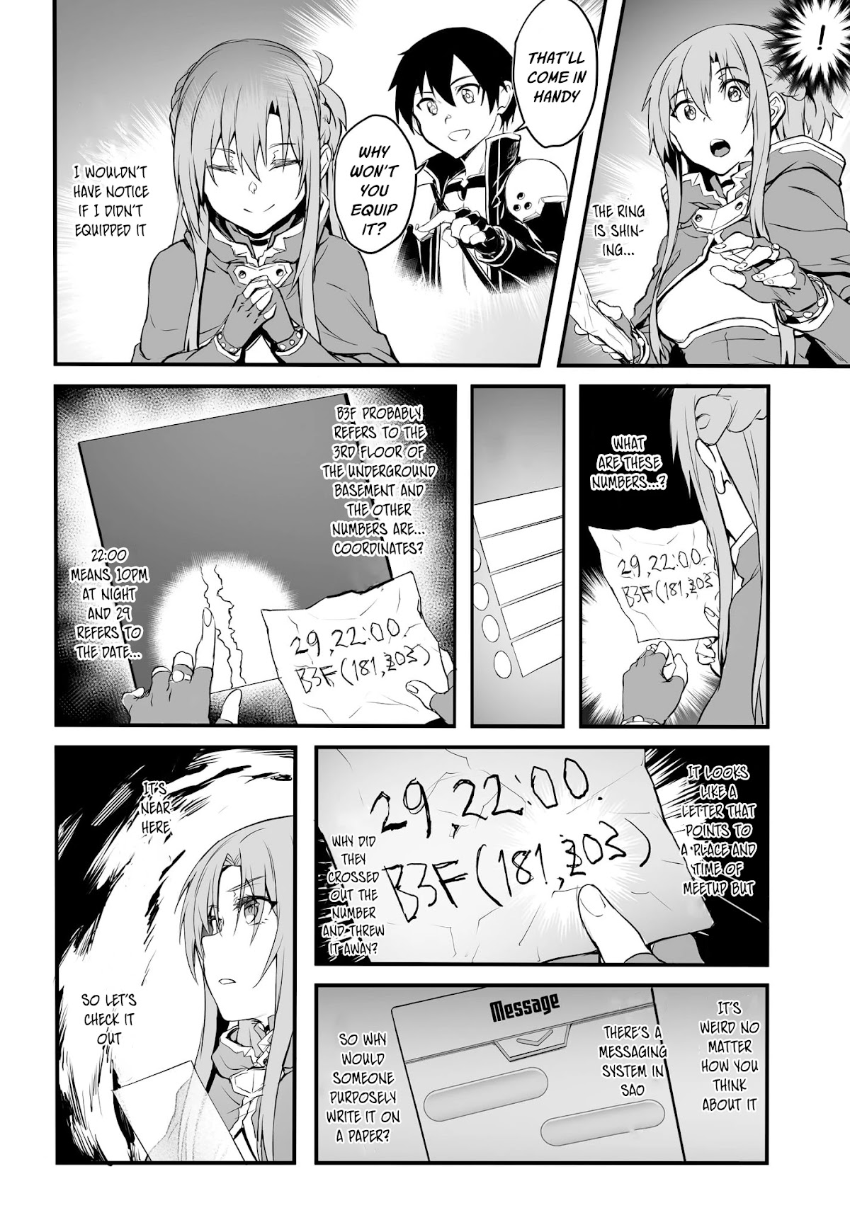 Sword Art Online: Progressive - Kuraki Yuuyami no Scherzo Chapter 4 page 17 - Chapter 4
