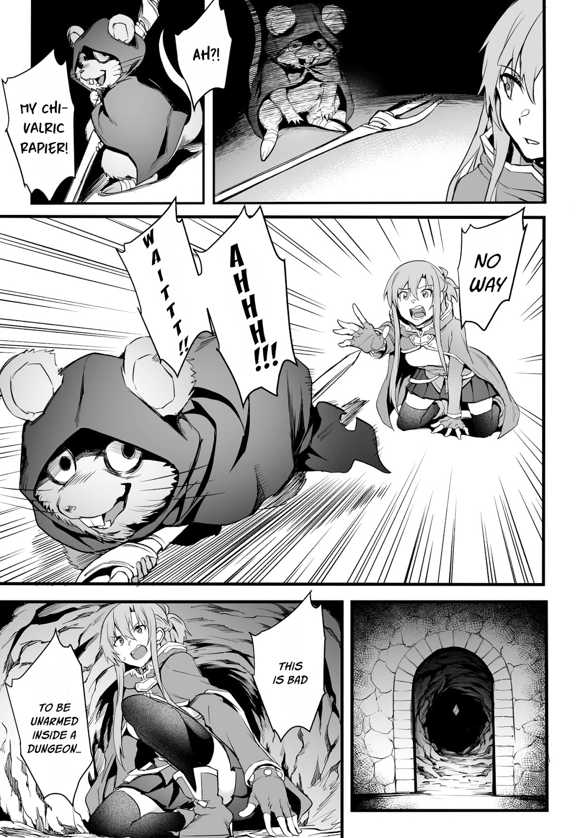 Sword Art Online: Progressive - Kuraki Yuuyami no Scherzo Chapter 4 page 4 - Chapter 4