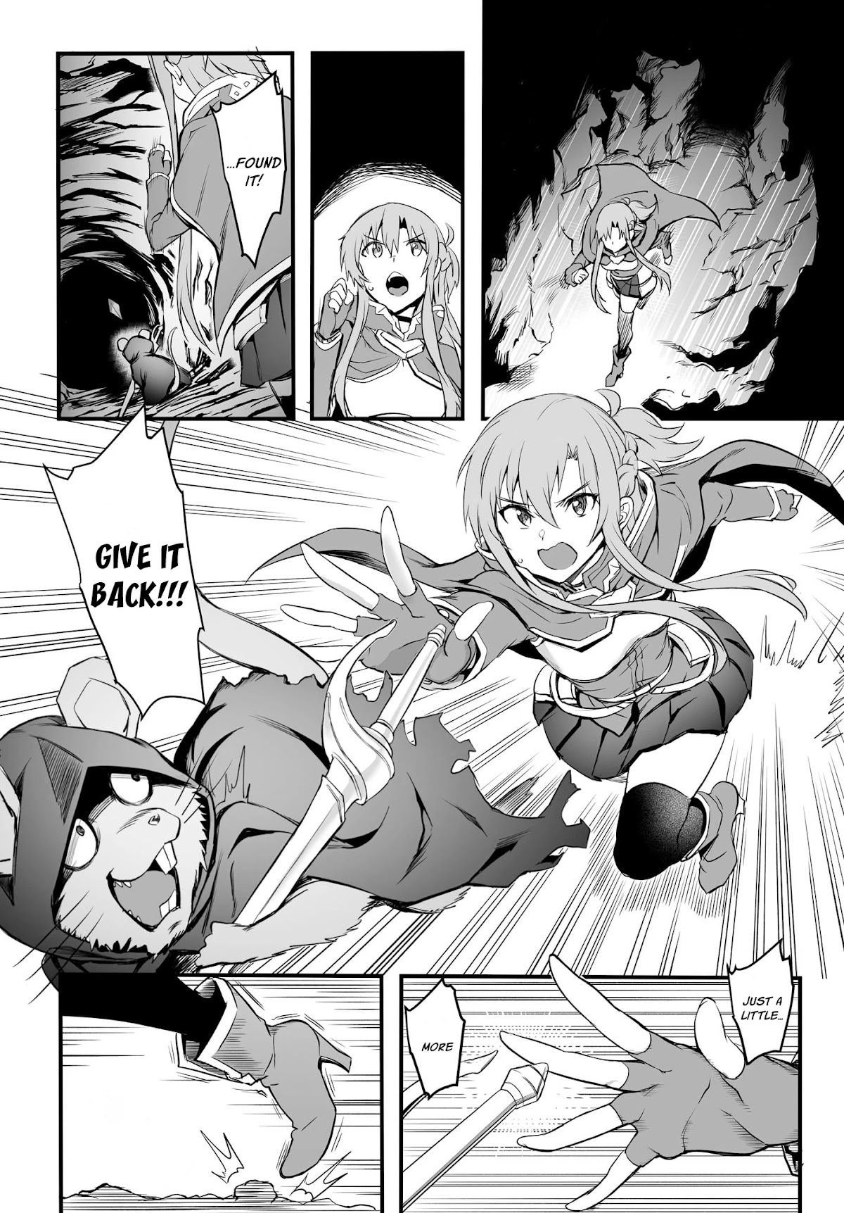 Sword Art Online: Progressive - Kuraki Yuuyami no Scherzo Chapter 4 page 5 - Chapter 4