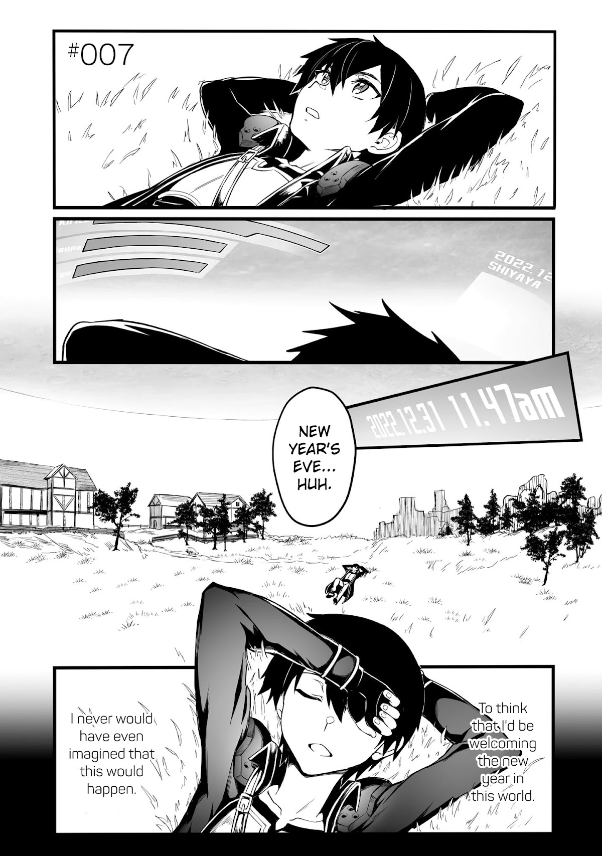 Sword Art Online: Progressive - Kuraki Yuuyami no Scherzo Chapter 7 page 1 - Chapter 7: 007