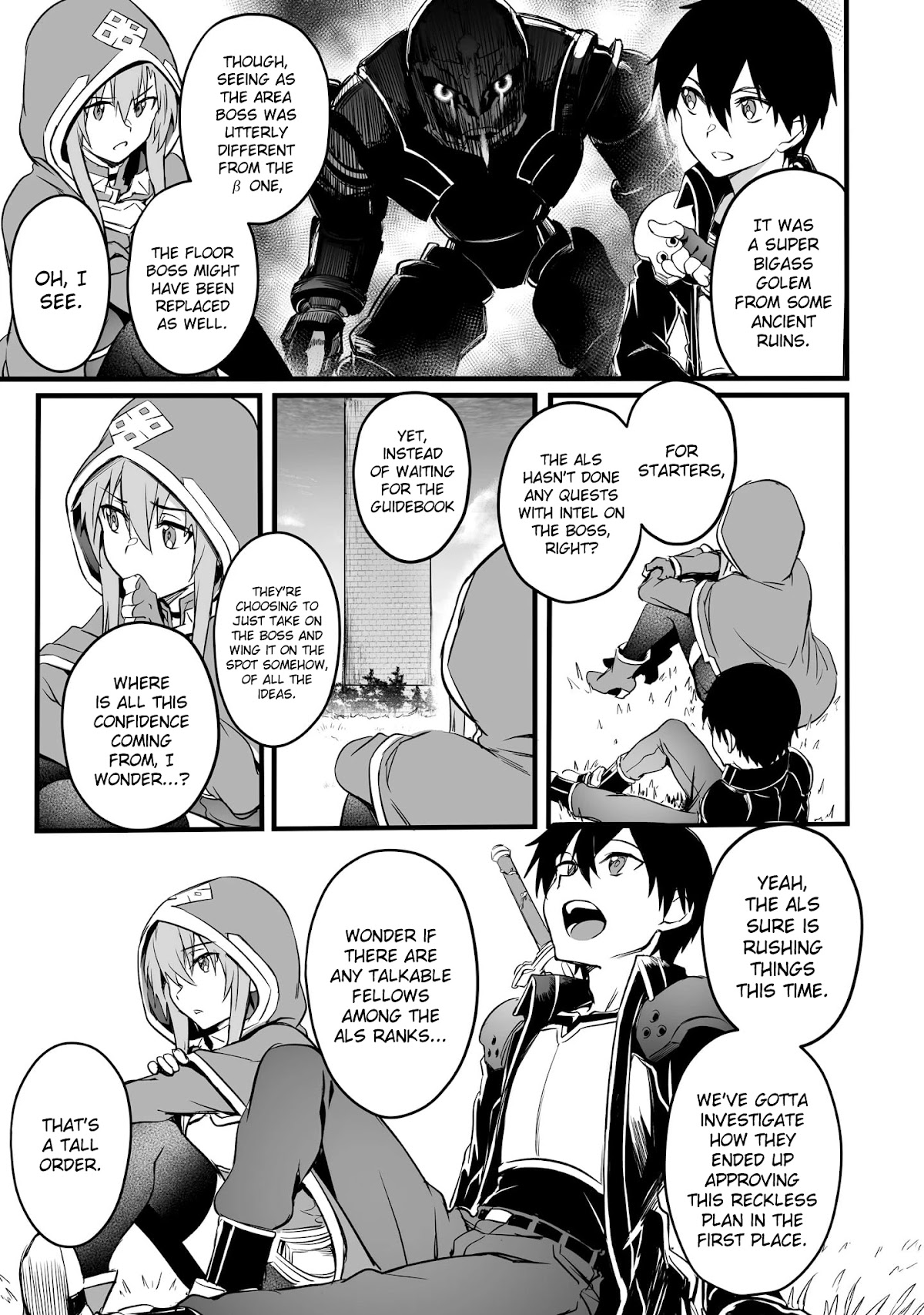 Sword Art Online: Progressive - Kuraki Yuuyami no Scherzo Chapter 7 page 10 - Chapter 7: 007