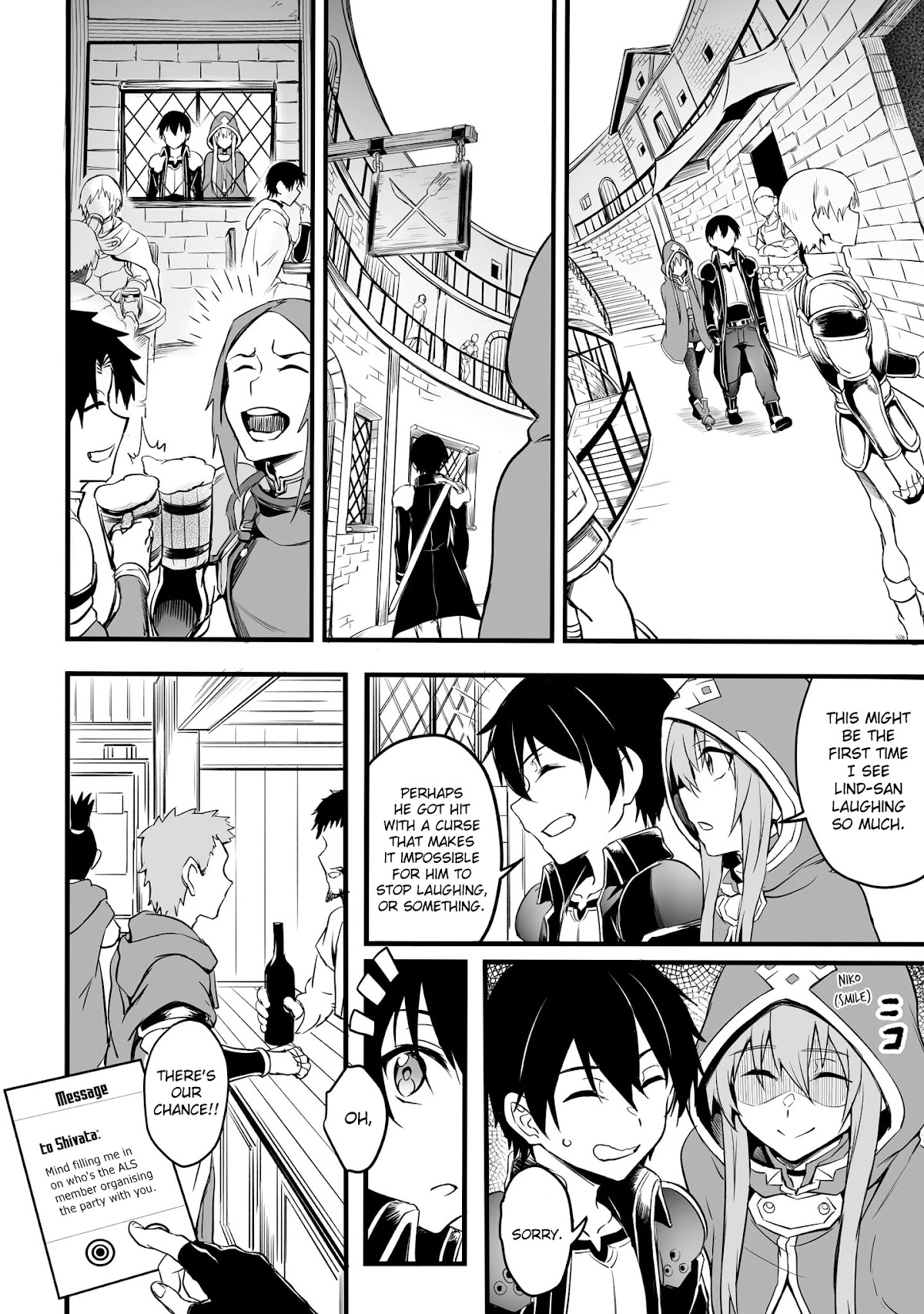 Sword Art Online: Progressive - Kuraki Yuuyami no Scherzo Chapter 7 page 15 - Chapter 7: 007