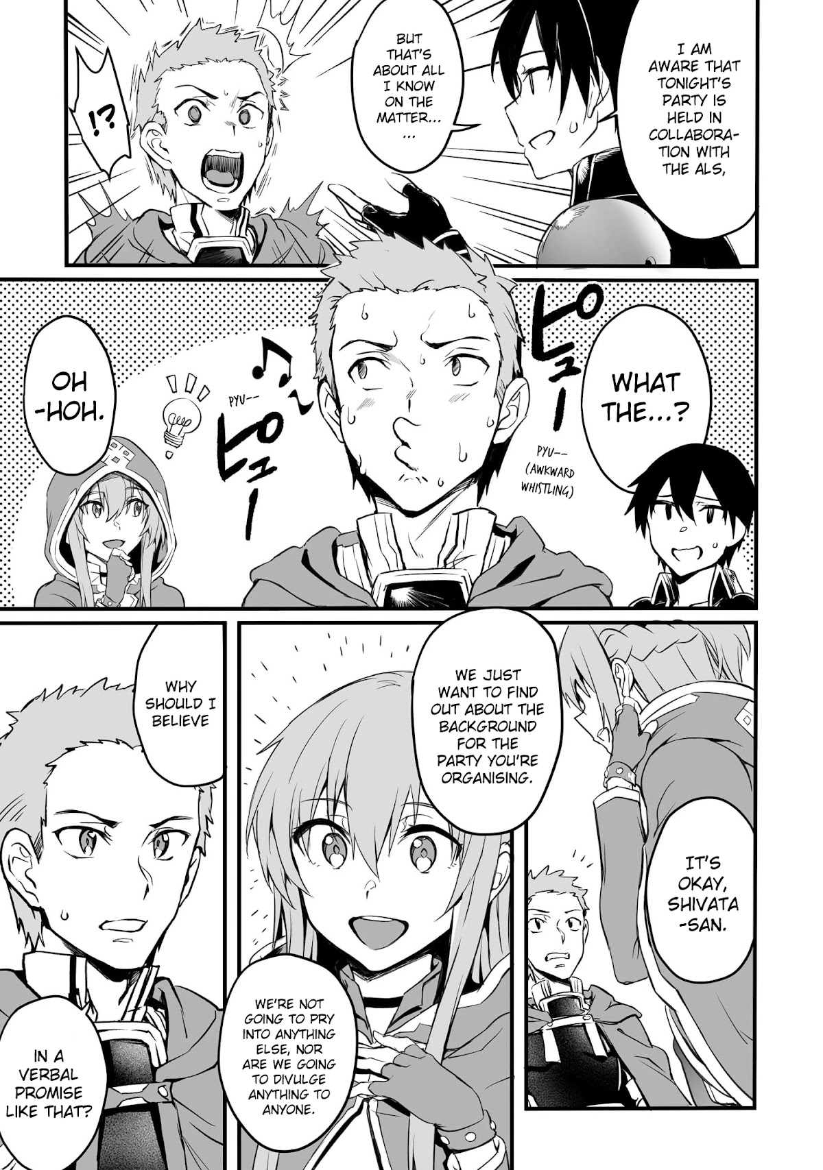 Sword Art Online: Progressive - Kuraki Yuuyami no Scherzo Chapter 7 page 18 - Chapter 7: 007