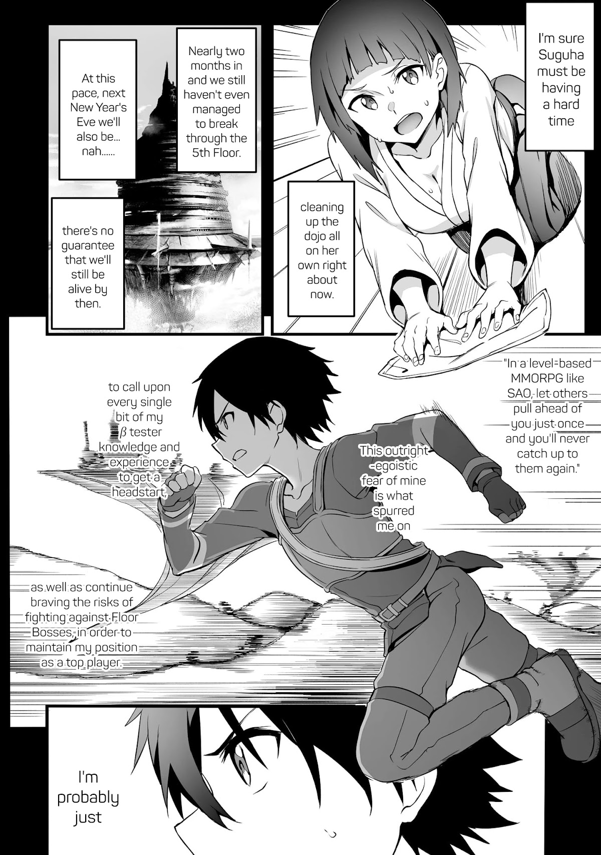 Sword Art Online: Progressive - Kuraki Yuuyami no Scherzo Chapter 7 page 2 - Chapter 7: 007