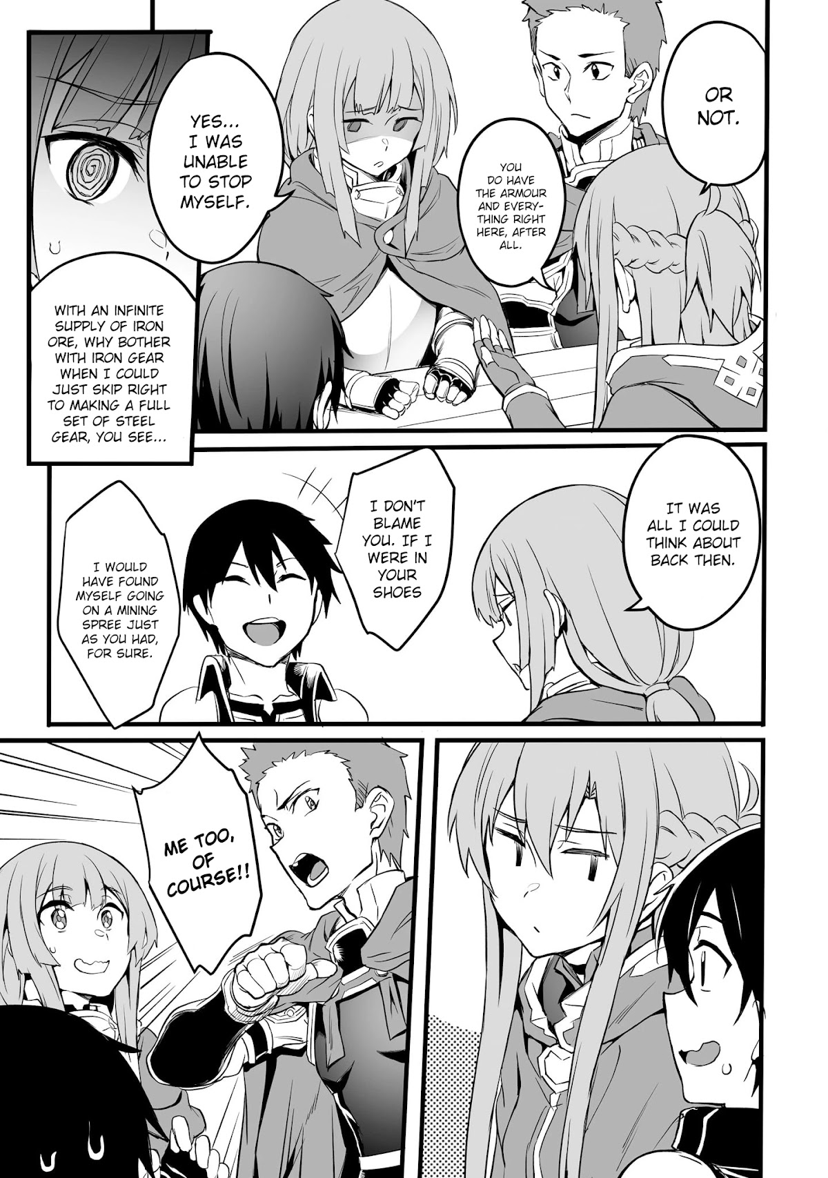 Sword Art Online: Progressive - Kuraki Yuuyami no Scherzo Chapter 8 page 13 - Chapter 8: 008