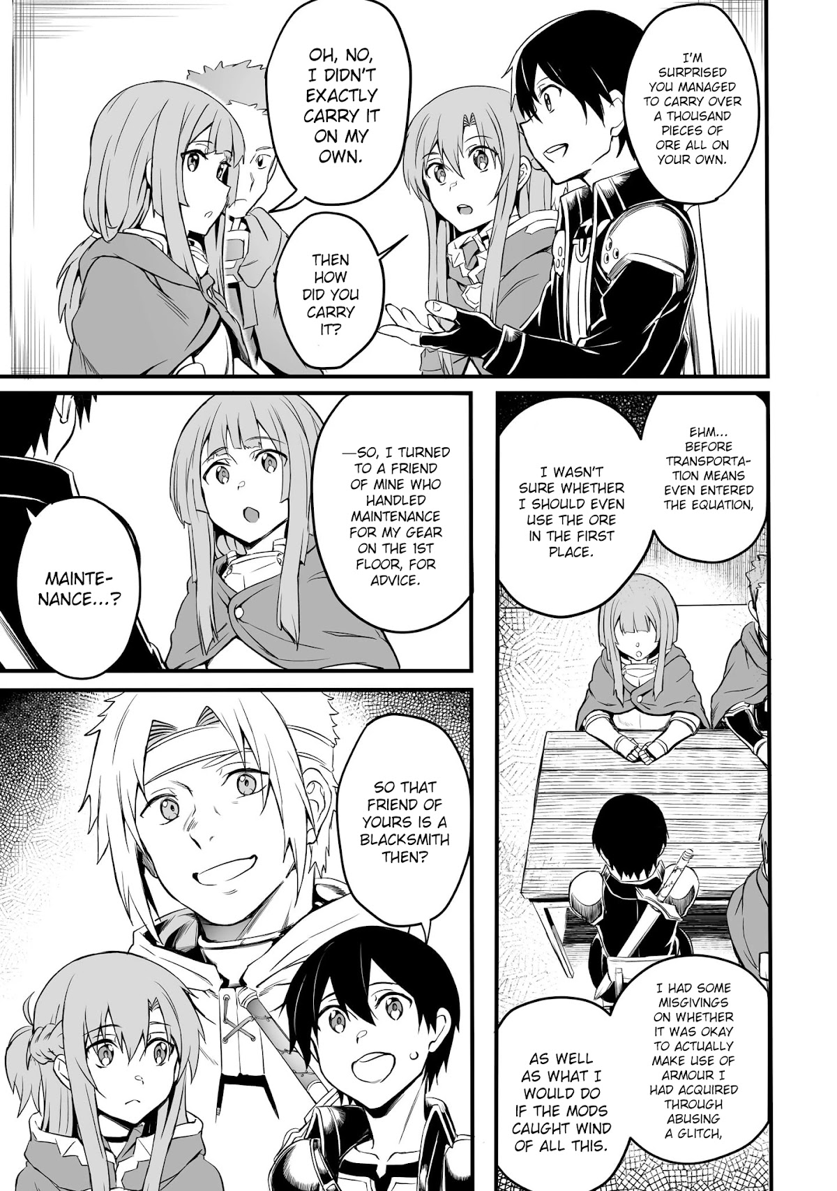Sword Art Online: Progressive - Kuraki Yuuyami no Scherzo Chapter 8 page 15 - Chapter 8: 008